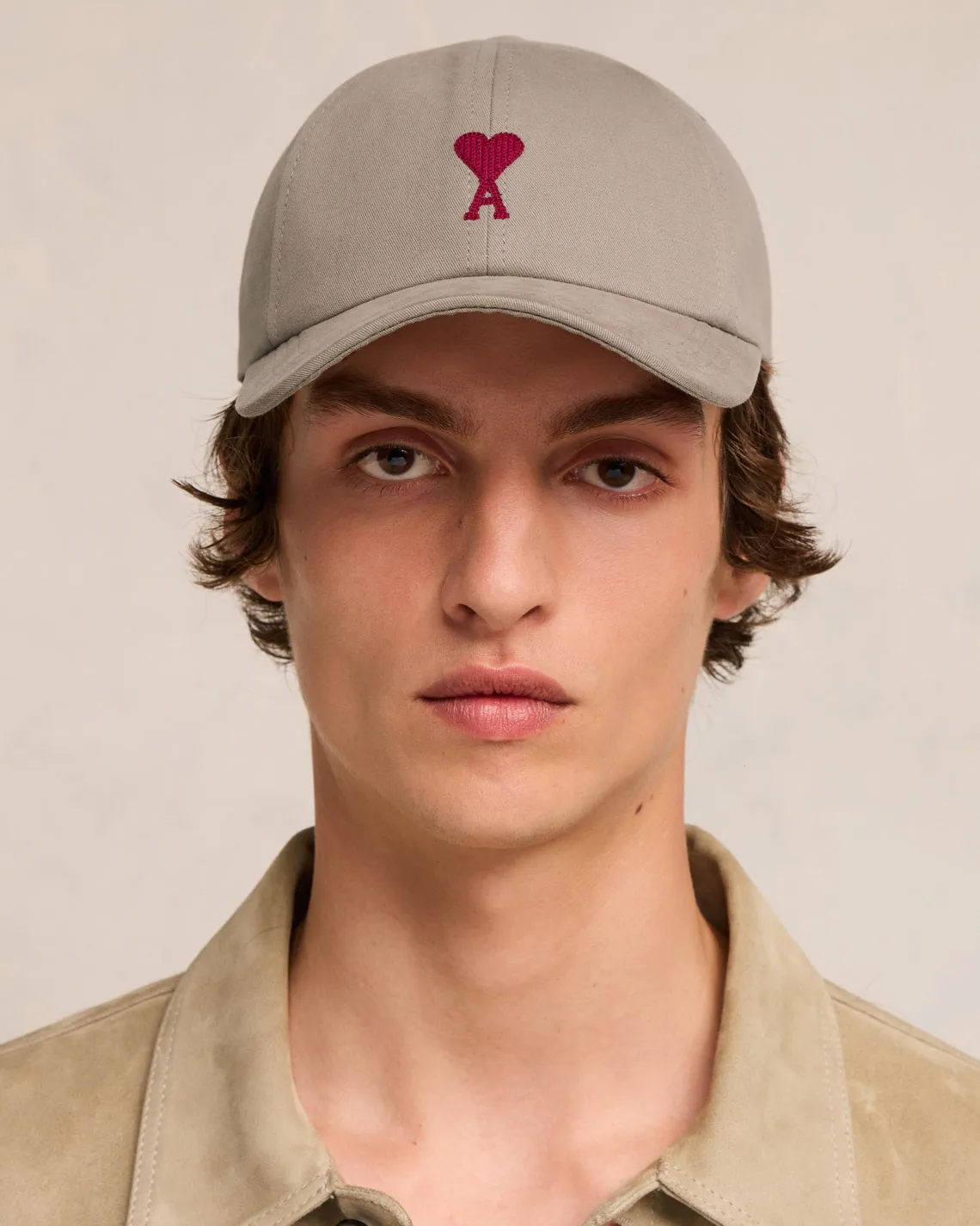 Casquette Broderie Ami de Coeur Rouge sold by Ami product image thumbnail 2