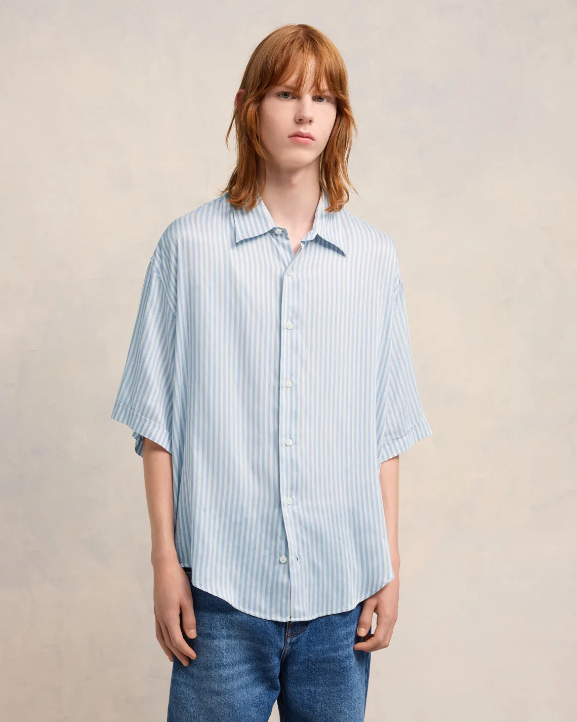 Chemise Coupe Boxy Manches Courtes sold by Ami product image thumbnail 3