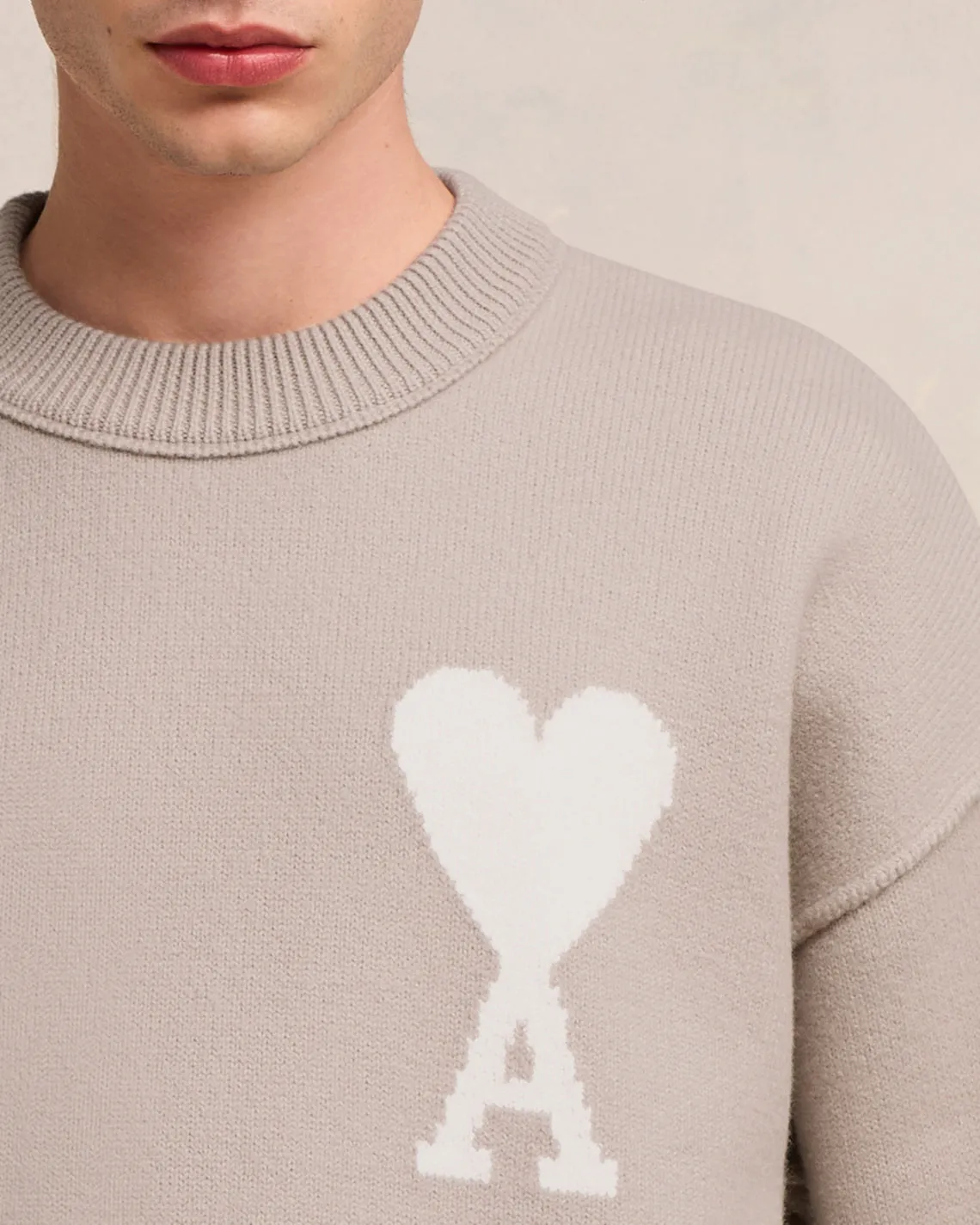 Pull Ami de Coeur Ecru sold by Ami product image thumbnail 4