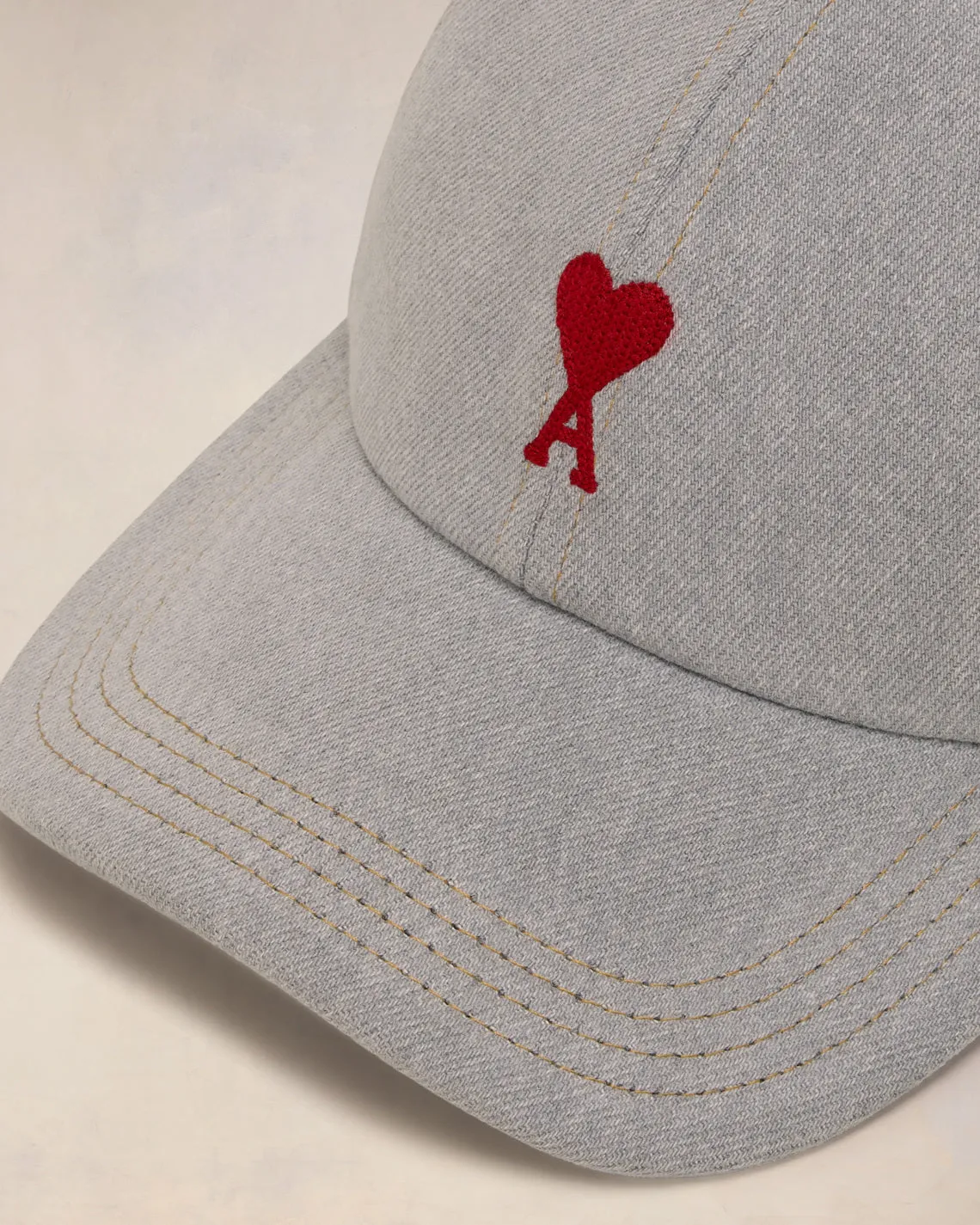 Casquette Broderie Ami de Coeur Rouge sold by Ami product image thumbnail 3