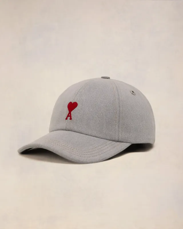 Casquette Broderie Ami de Coeur Rouge sold by Ami