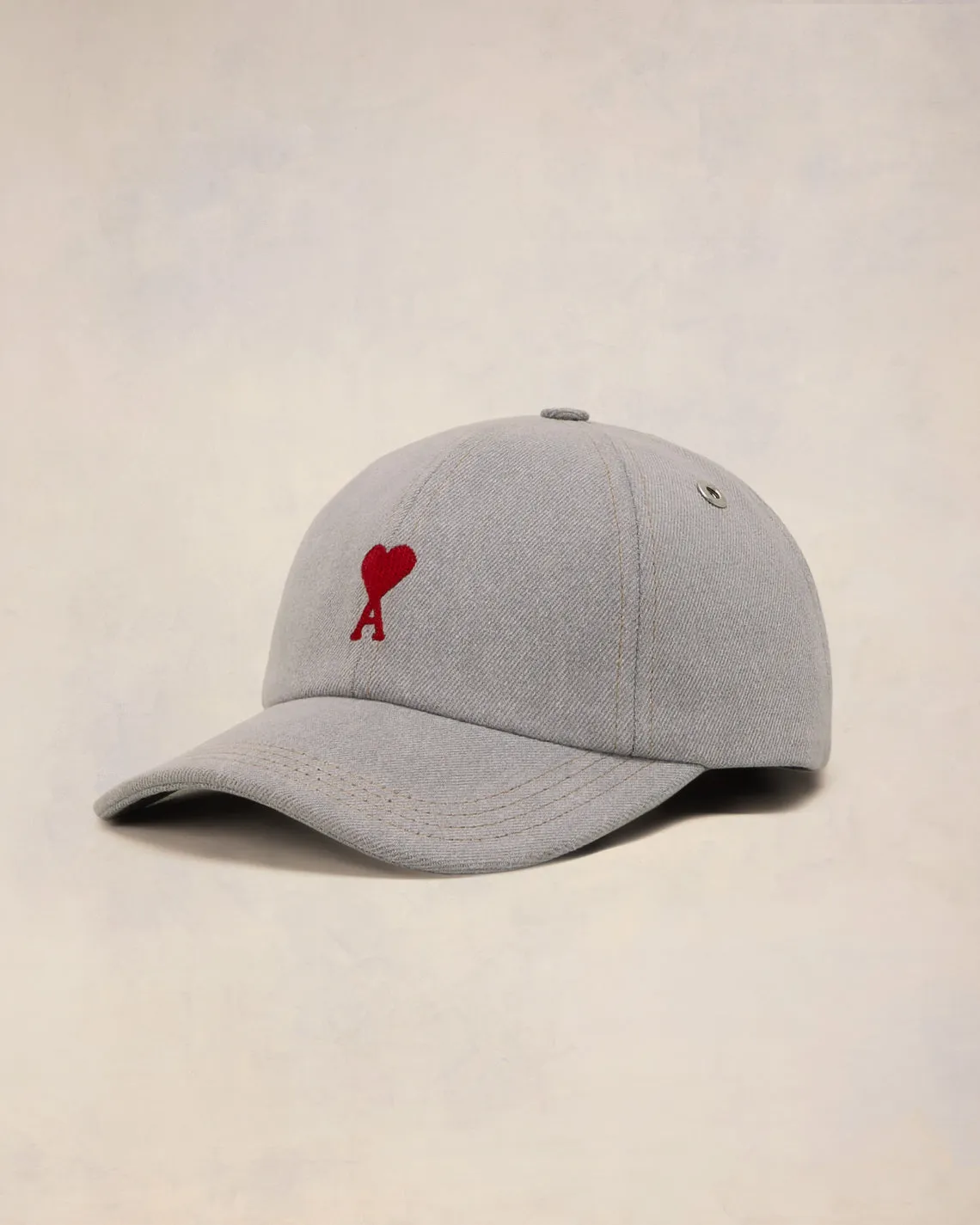 Casquette Broderie Ami de Coeur Rouge sold by Ami