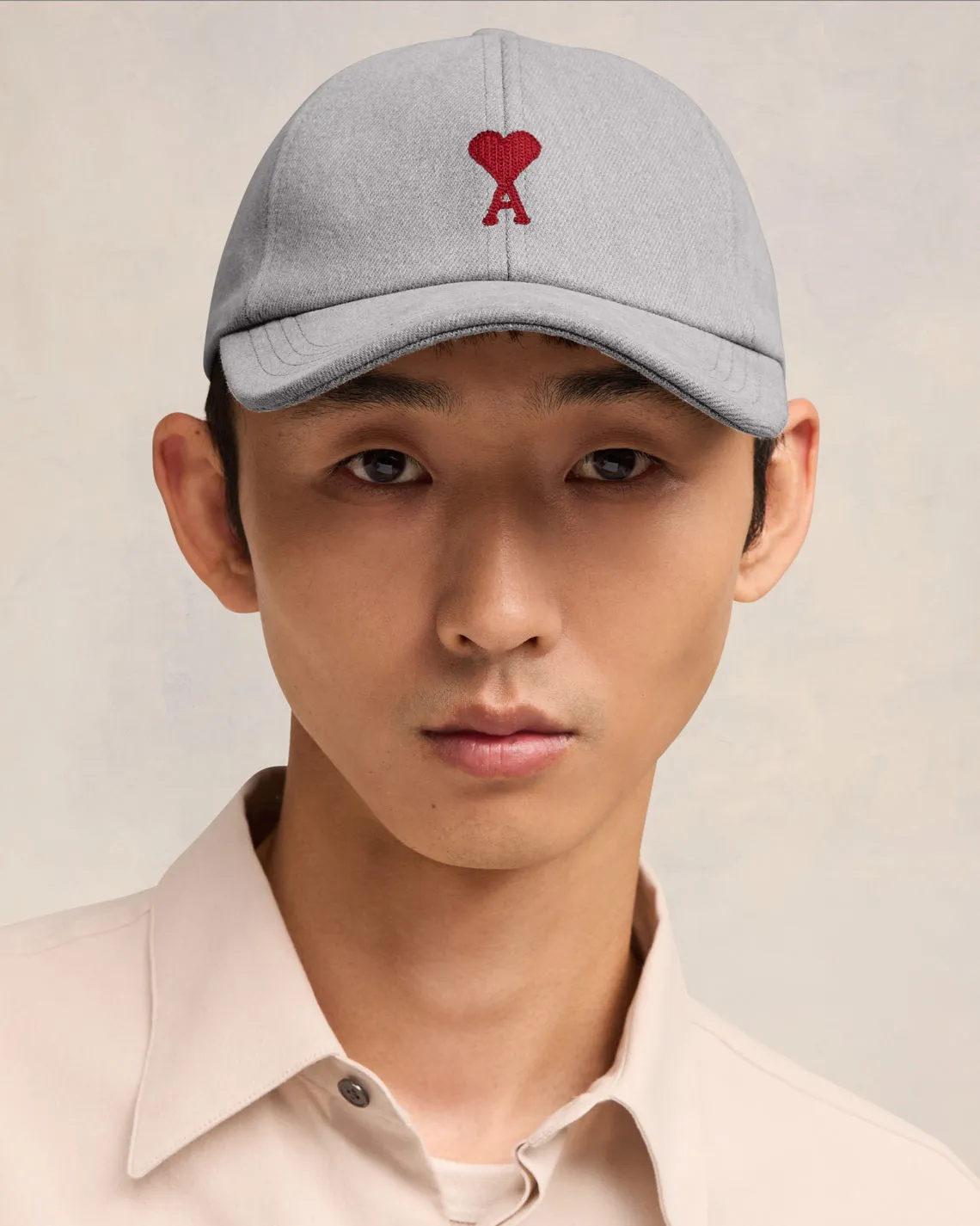 Casquette Broderie Ami de Coeur Rouge sold by Ami product image thumbnail 2