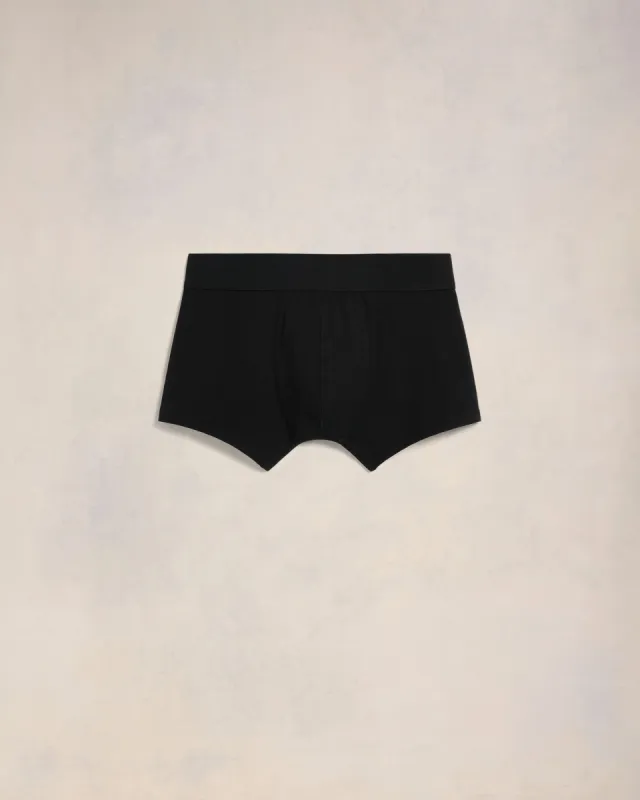 Boxer Noir Ami de Coeur En Coton made by Ami