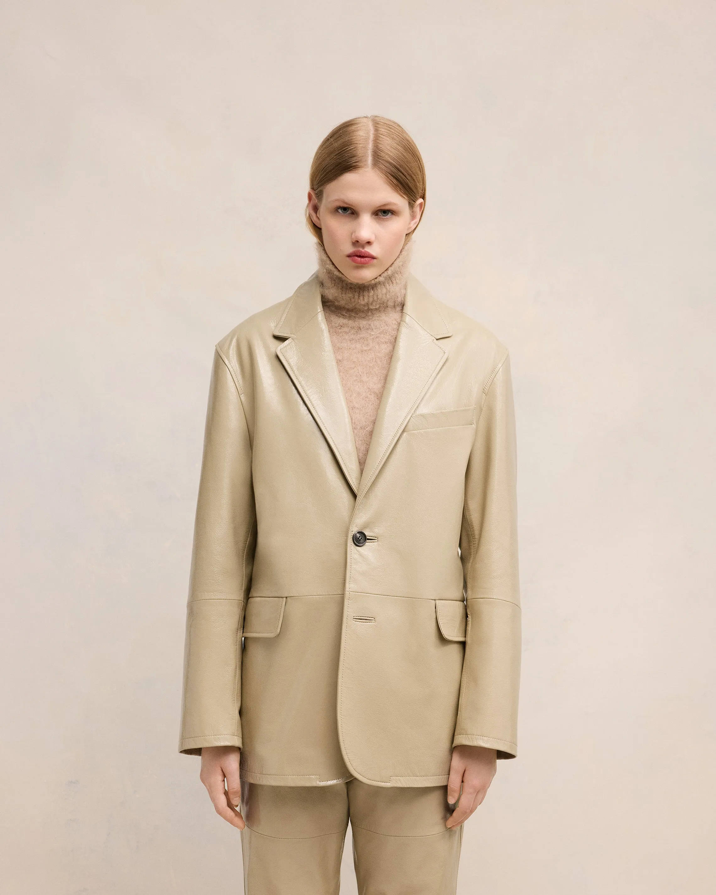 Veste Deux Boutons En Cuir sold by Ami product image thumbnail 3