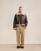 Veste Zippée En Shearling sold by Ami