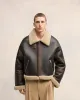 Veste Zippée En Shearling sold by Ami