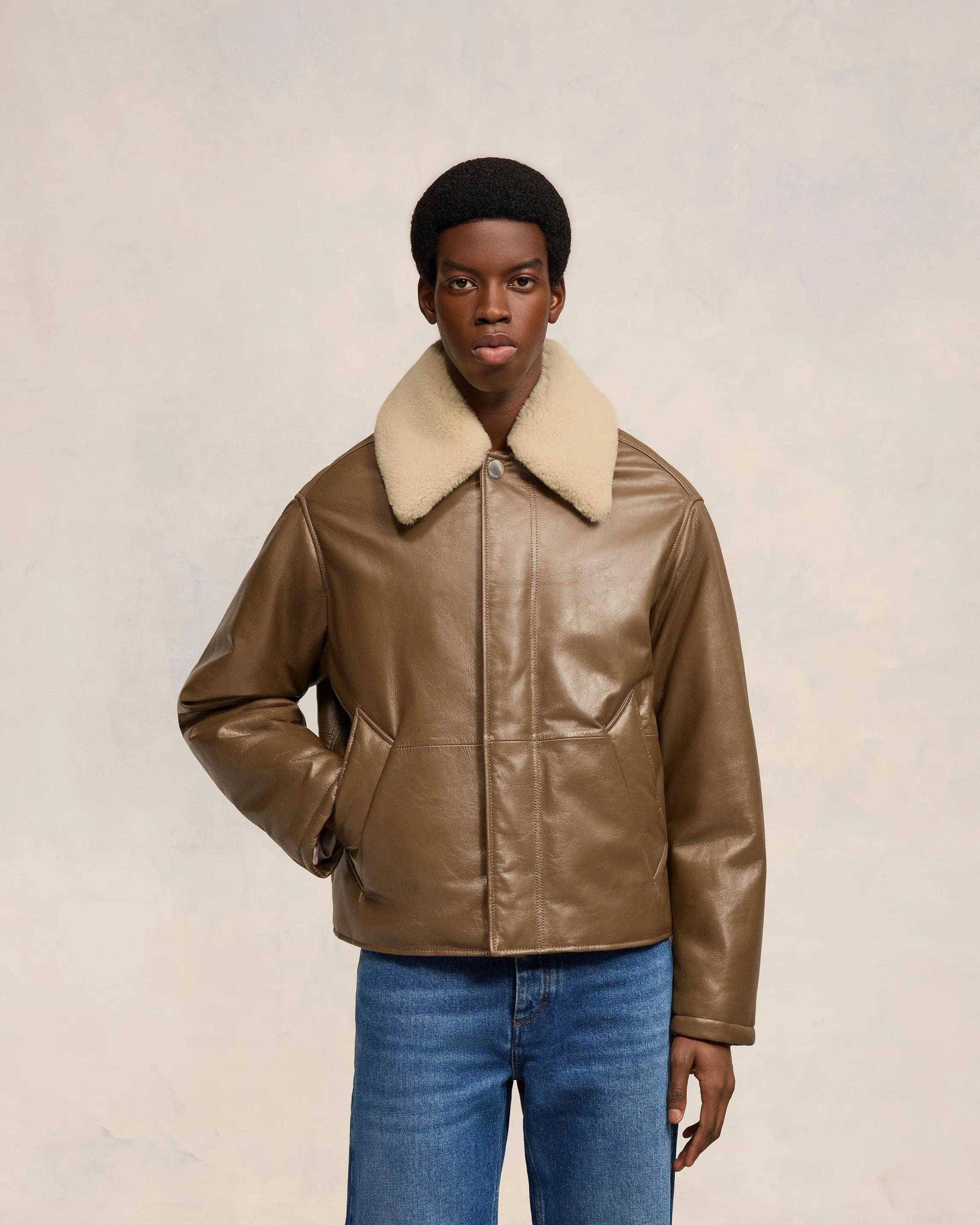 Veste Rembourrée En Cuir sold by Ami product image thumbnail 3