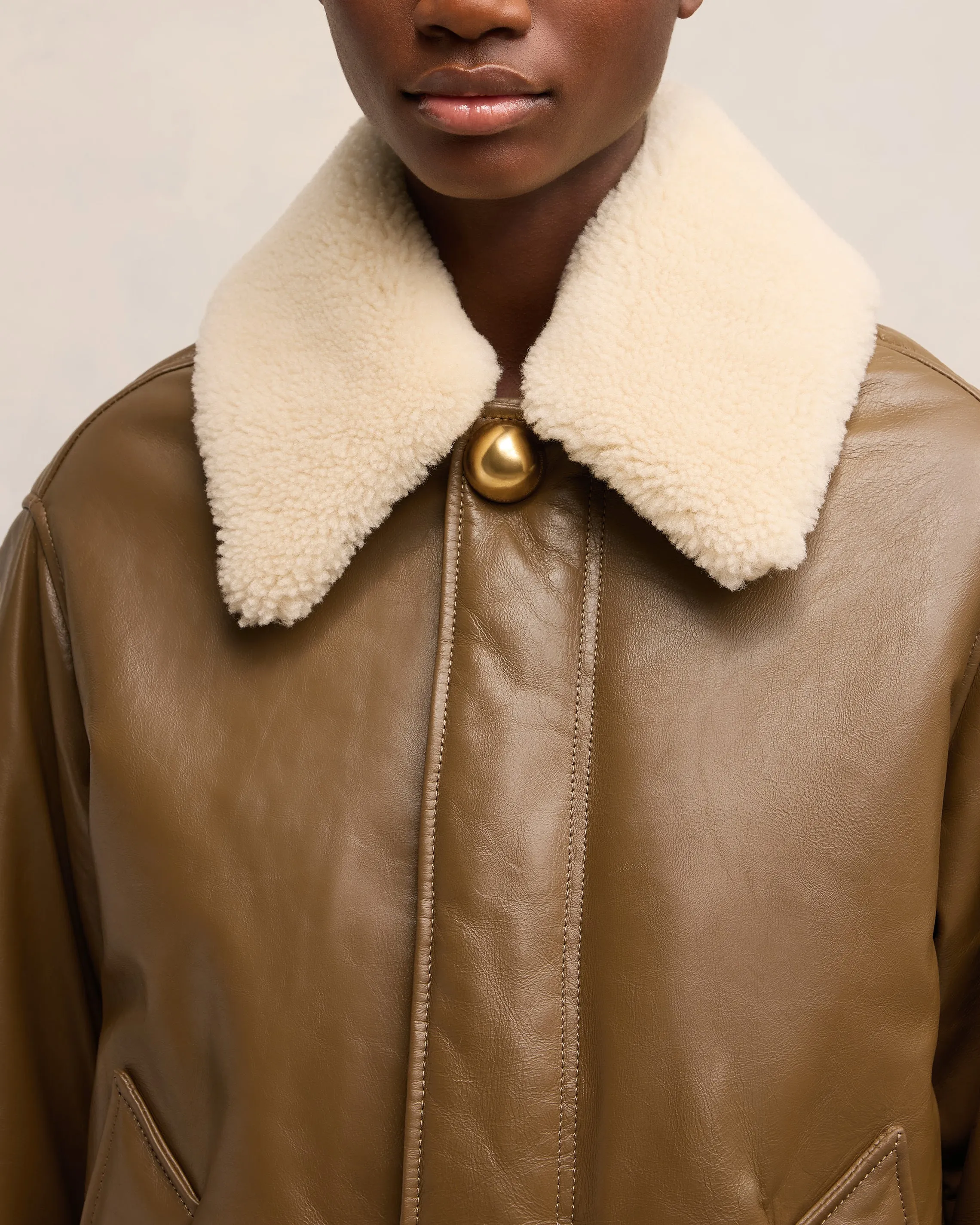 Veste Rembourrée En Cuir sold by Ami product image thumbnail 4