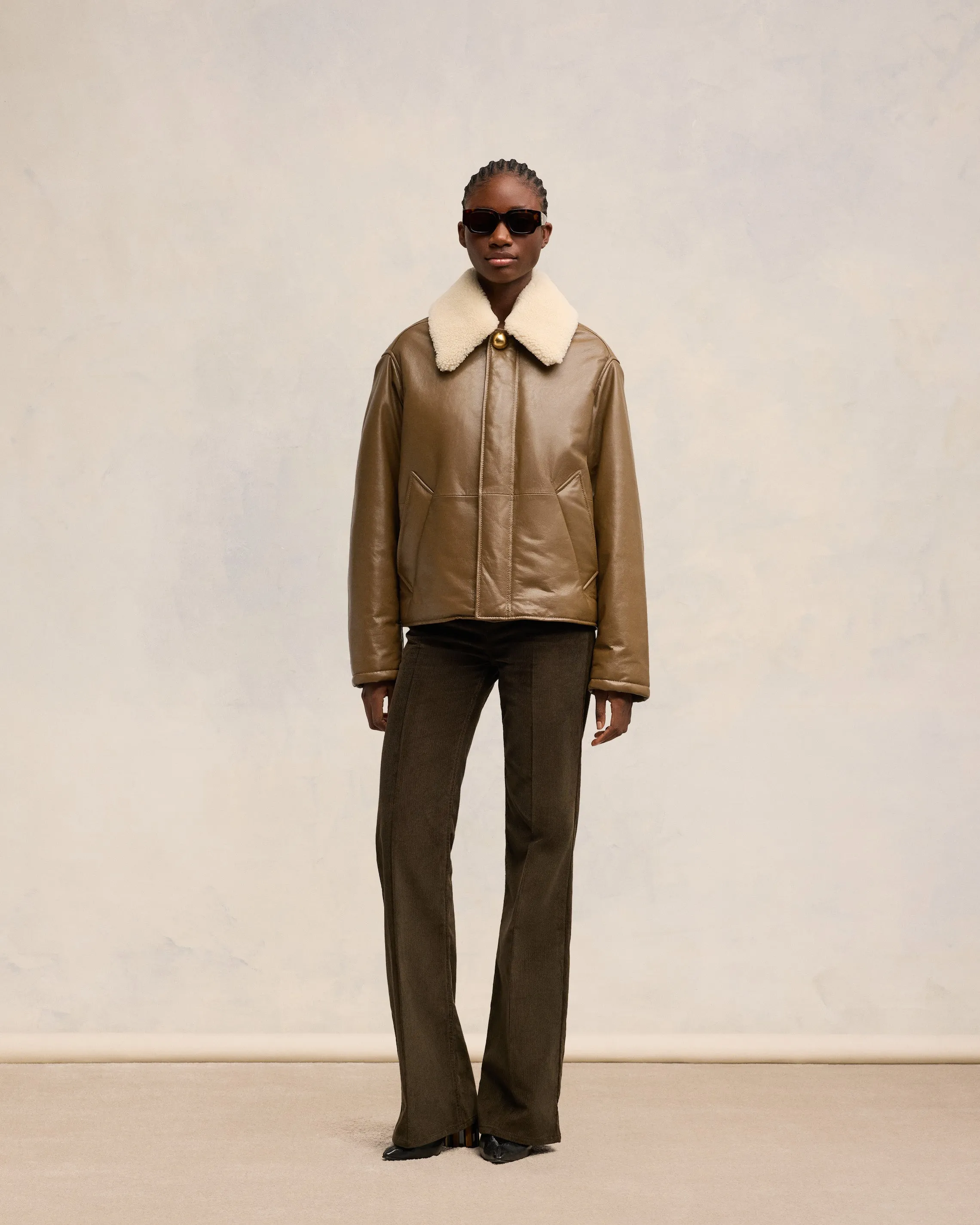 Veste Rembourrée En Cuir sold by Ami