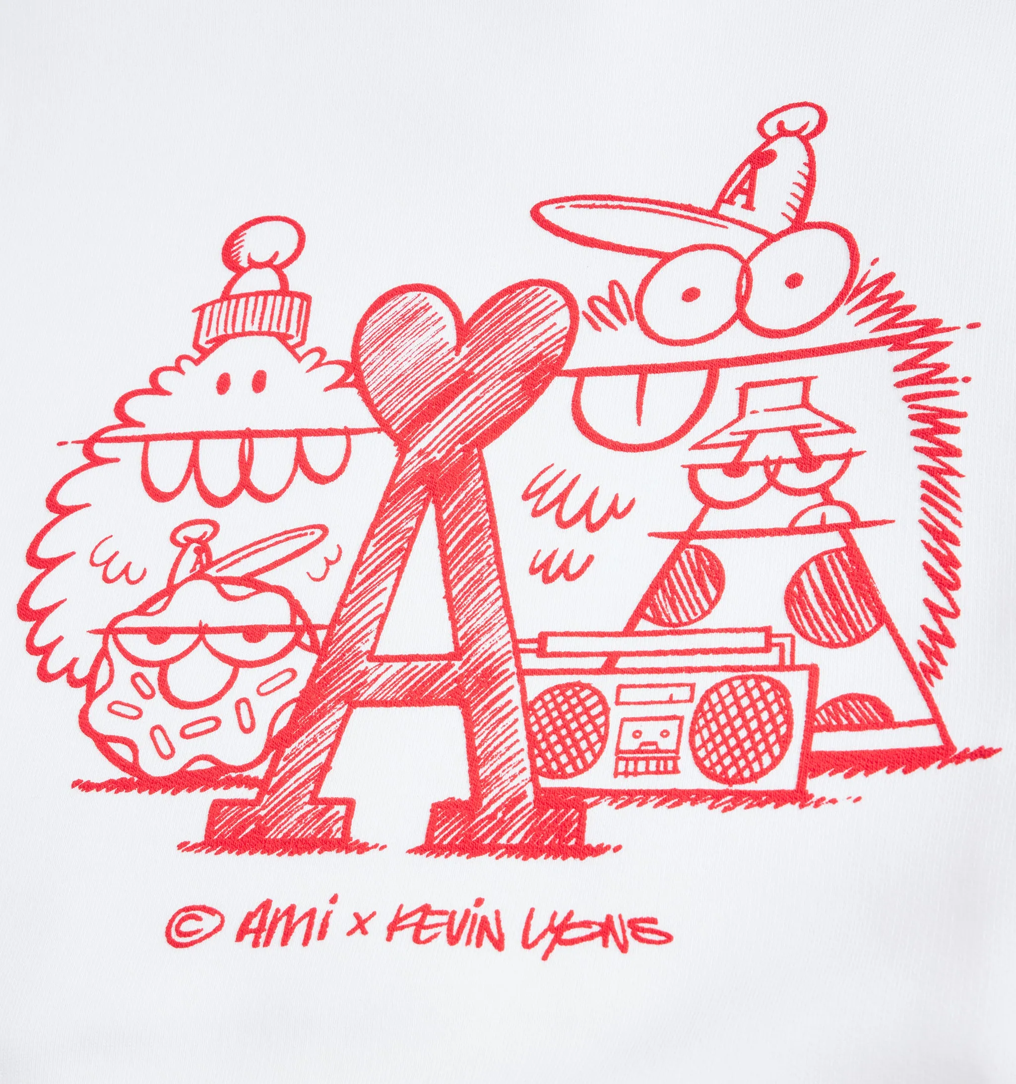 Hoodie KEVIN LYONS X AMI sold by Ami product image thumbnail 3
