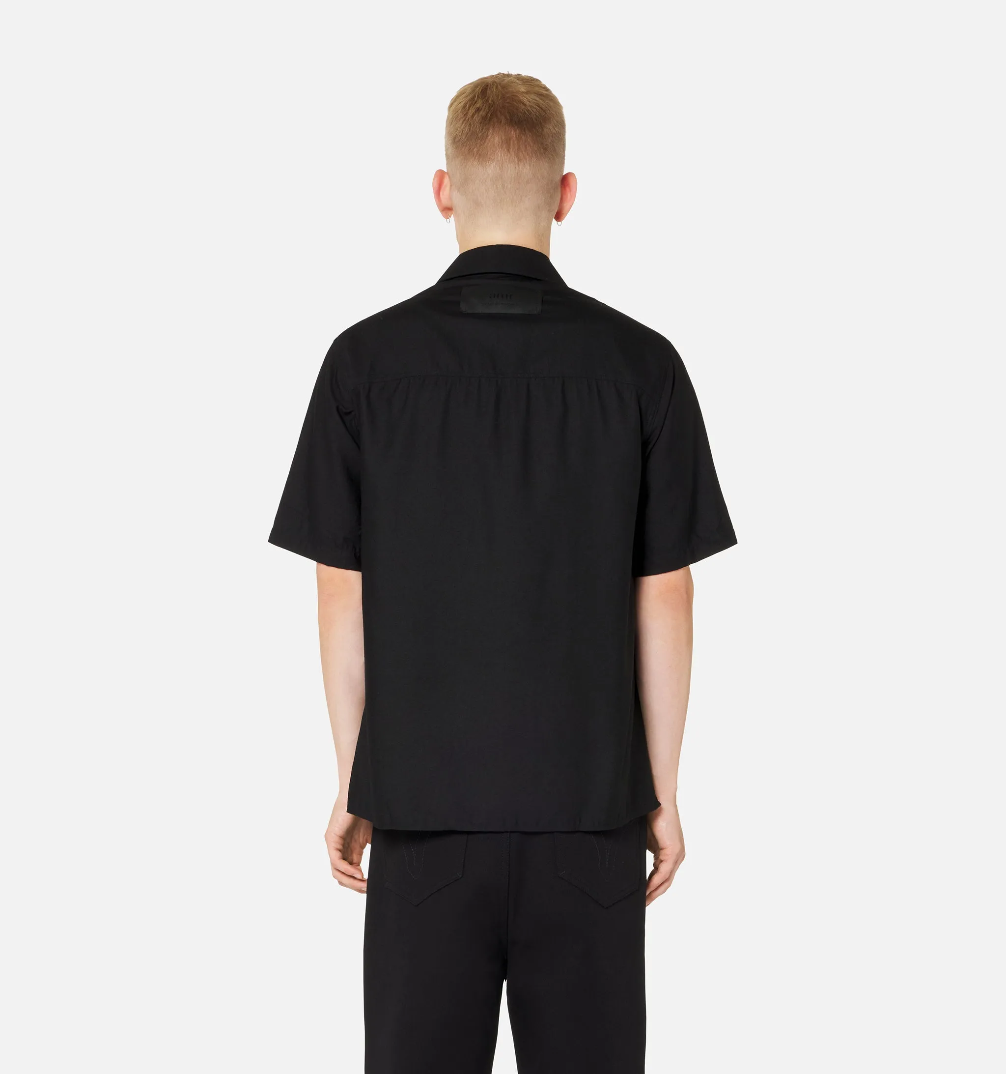 Chemise Col Requin Avec Étiquette Ami En Satin sold by Ami product image thumbnail 4