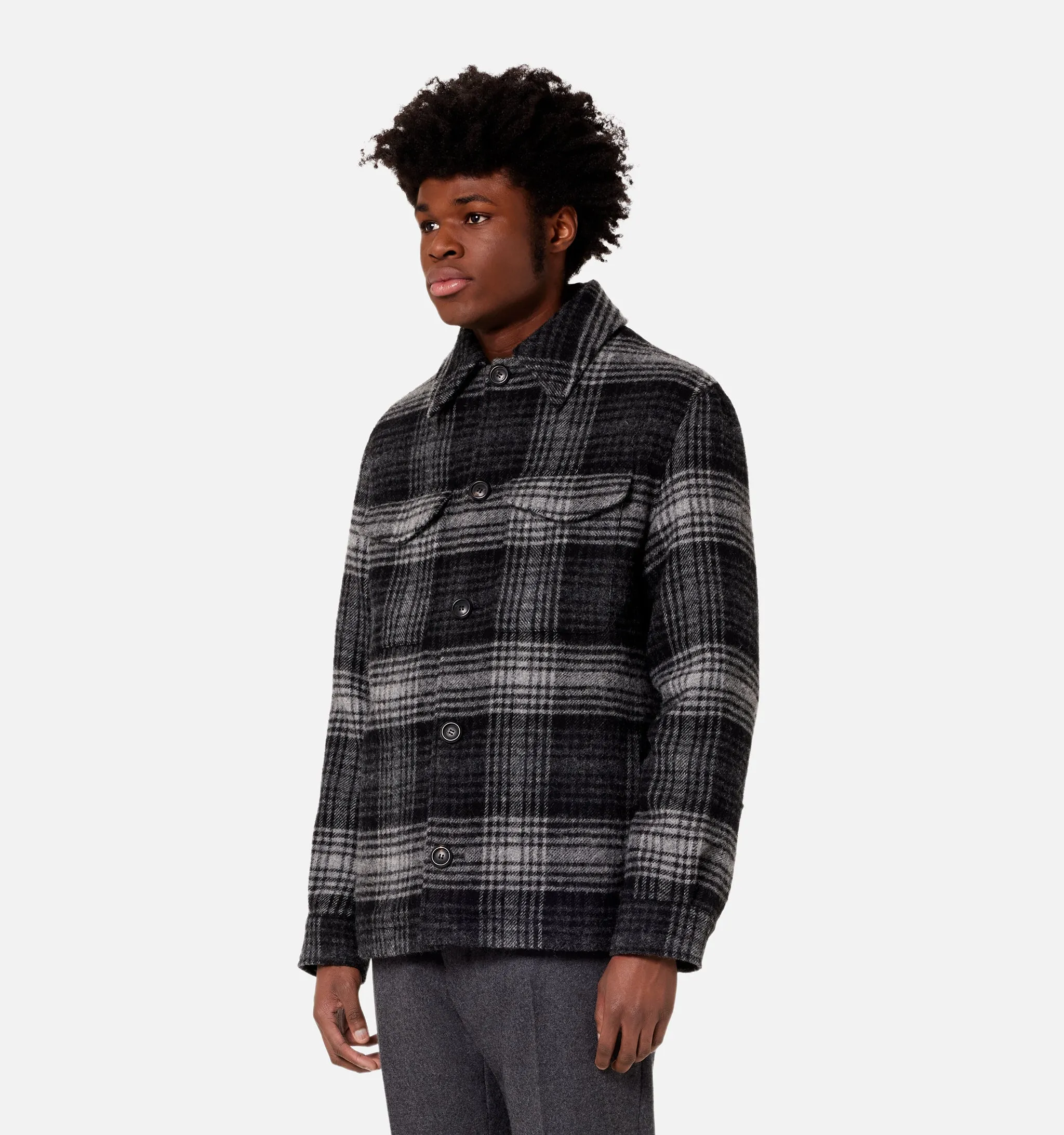 Veste Boutonnée Avec Poches Plaquées sold by Ami product image thumbnail 3