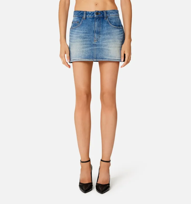 Mini Jupe En Denim made by Ami