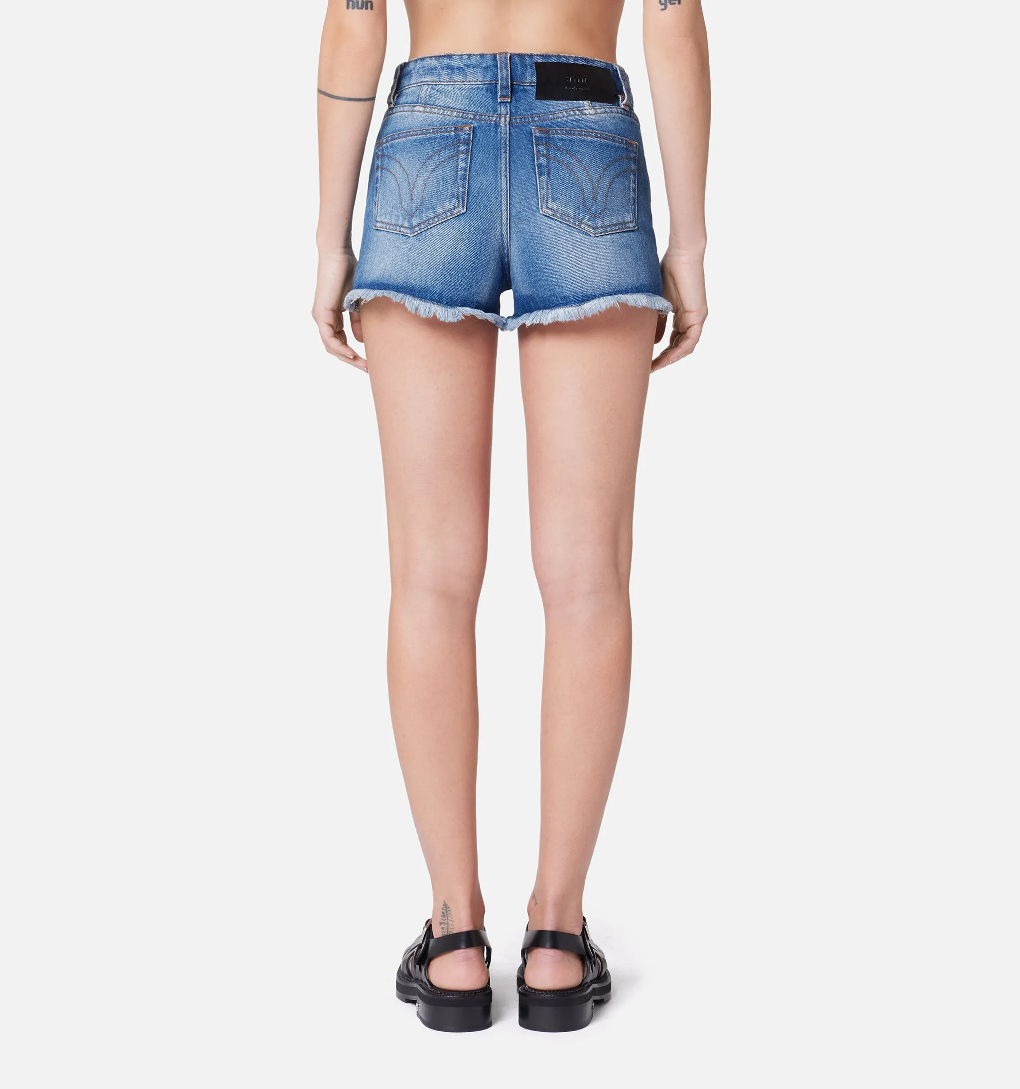 Mini Short En Denim sold by Ami product image thumbnail 4