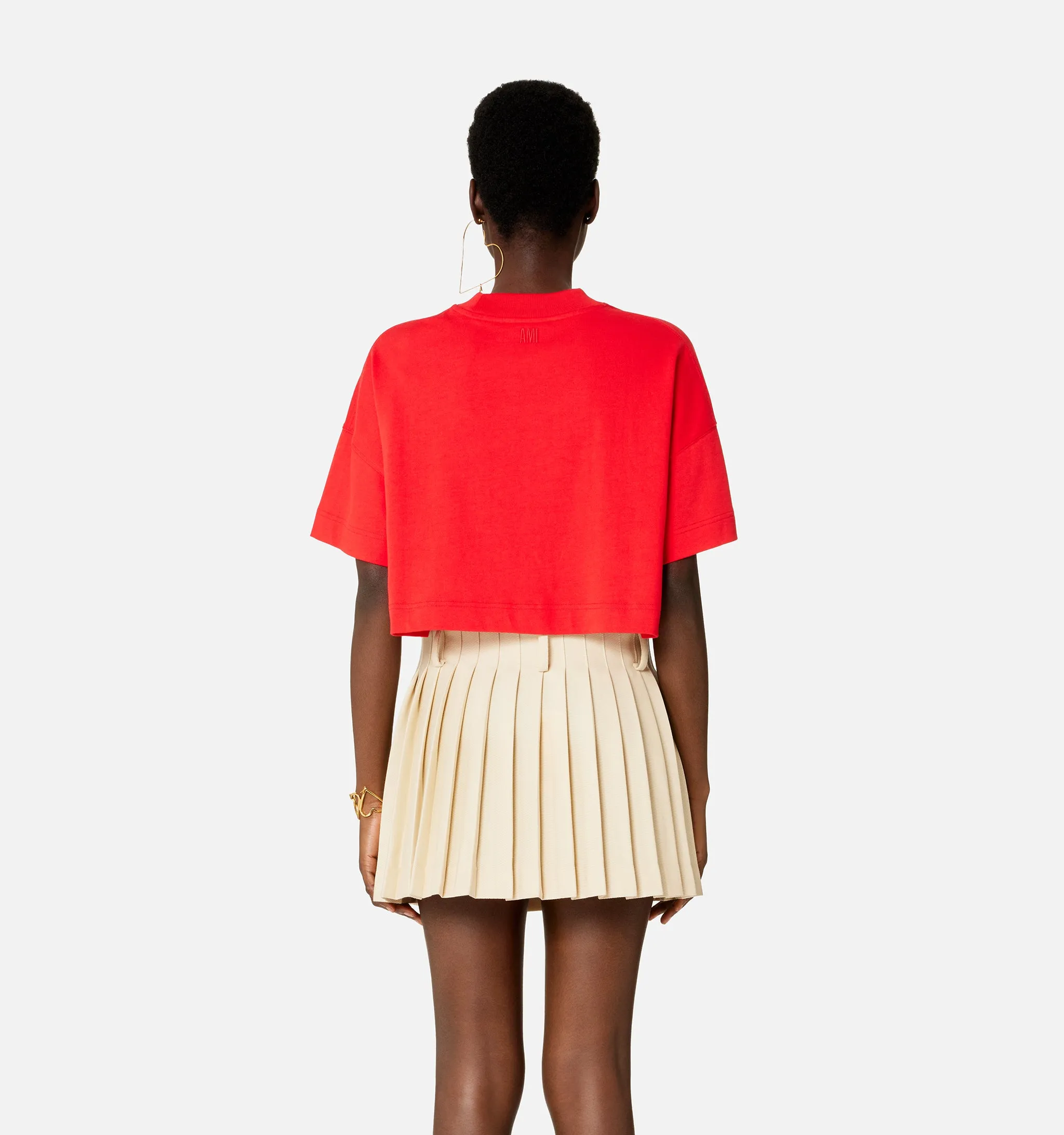 T-shirt Cropped Coeur Sacré sold by Ami product image thumbnail 4