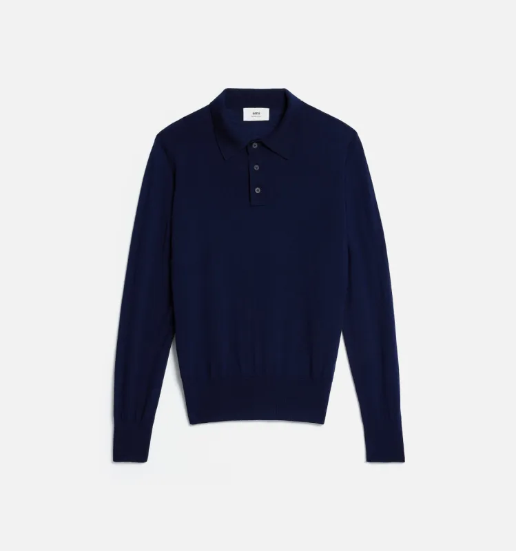 Polo En Maille Ami de Coeur Ton Sur Ton sold by Ami