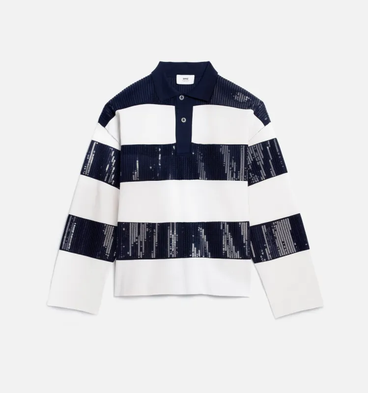 Polo A Broderie Sequins sold by Ami