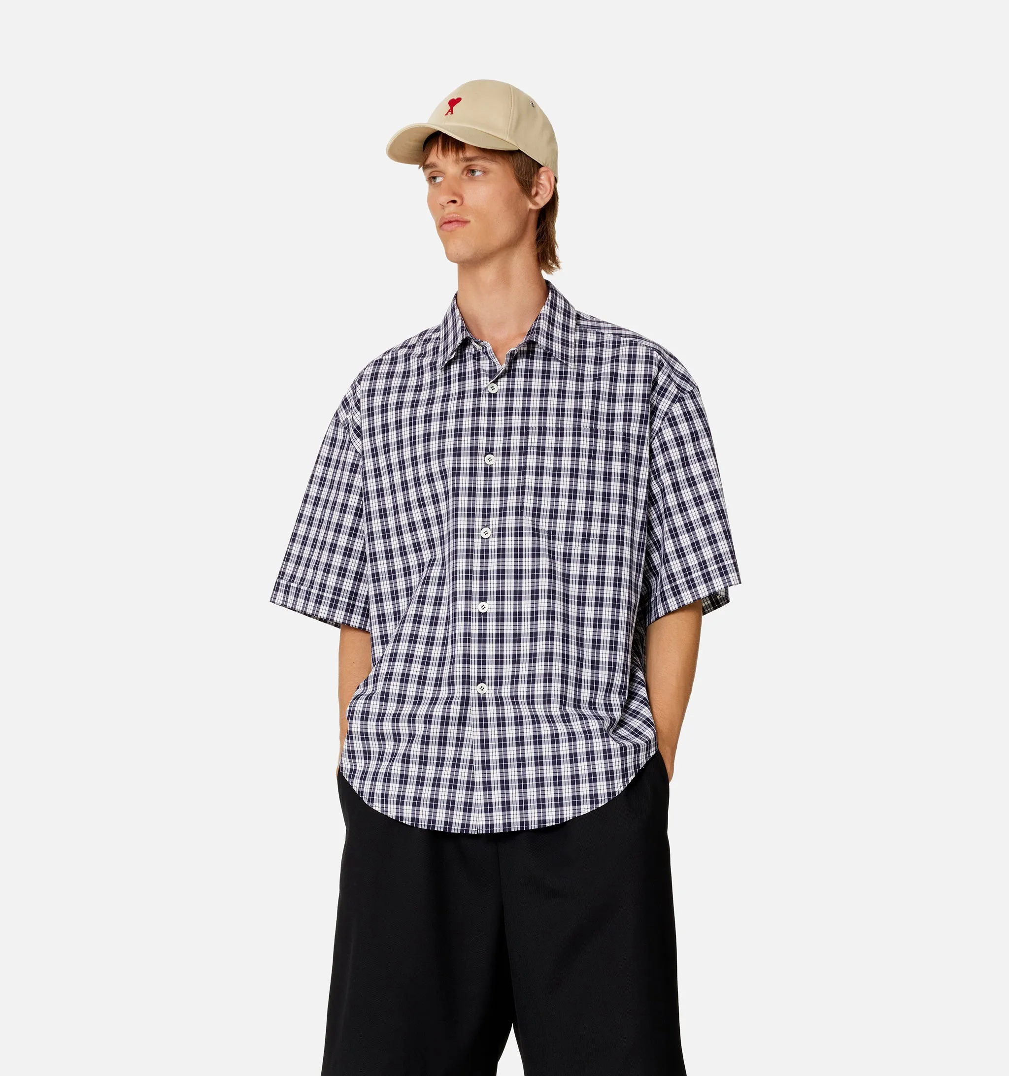 Chemise Boxy Fit Manches Courtes sold by Ami product image thumbnail 3