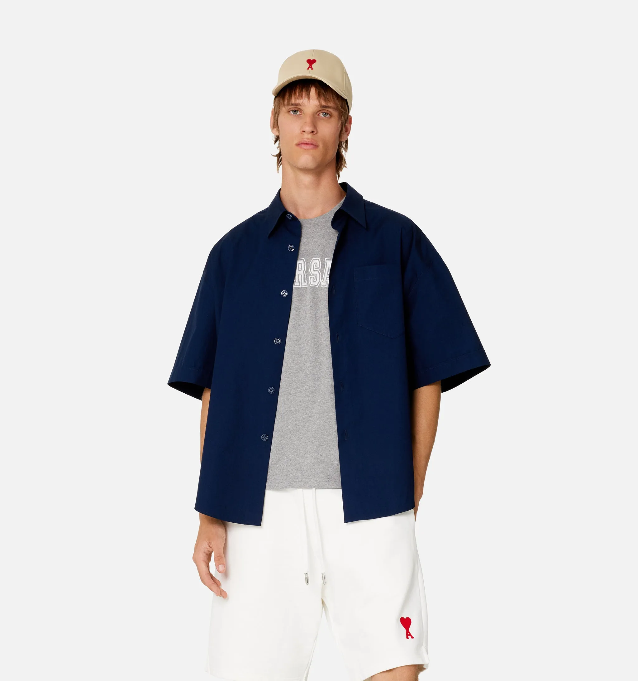 Chemise Boxy Fit Manches Courtes sold by Ami product image thumbnail 3