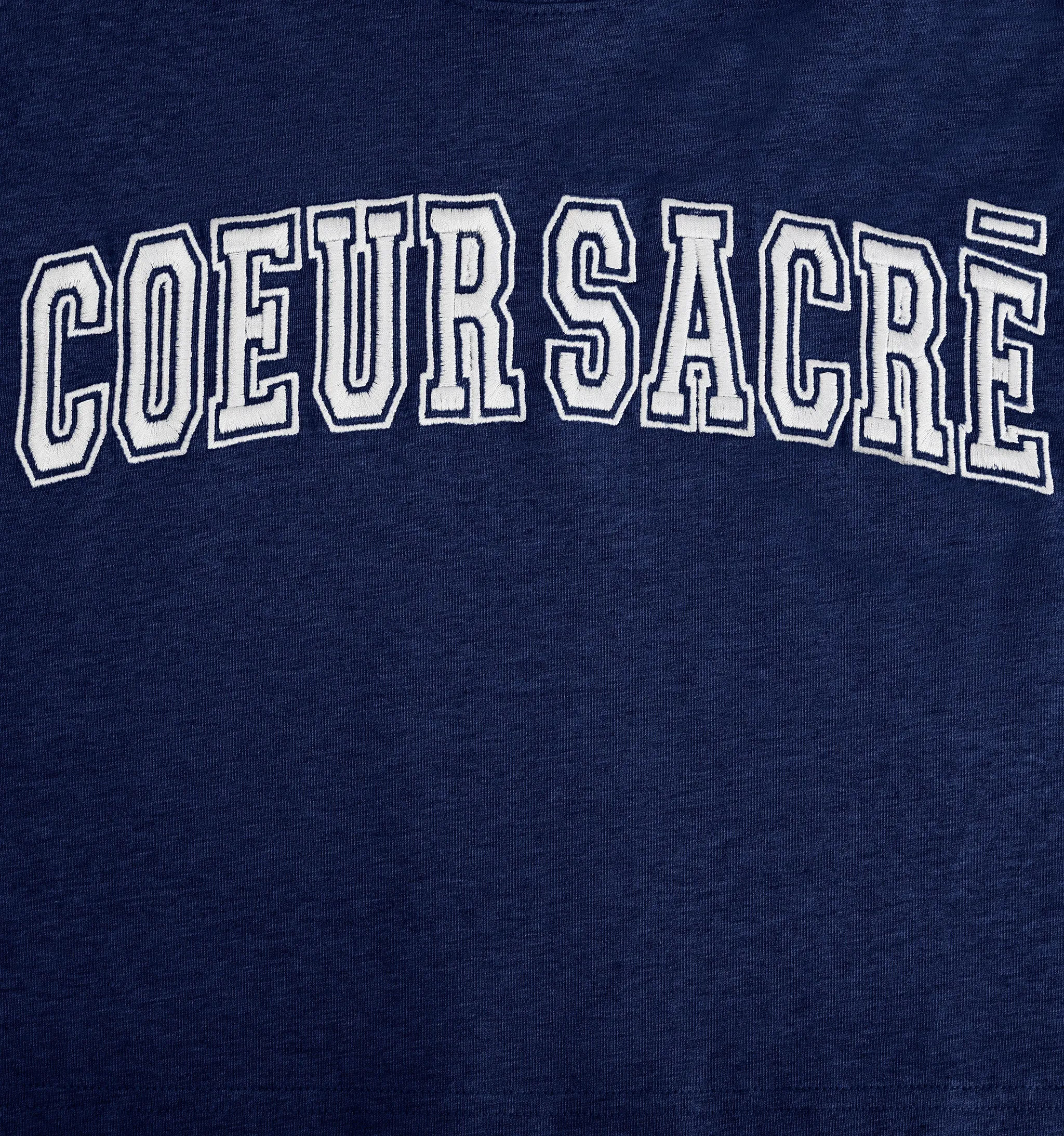 T-shirt Cropped Coeur Sacré sold by Ami product image thumbnail 3