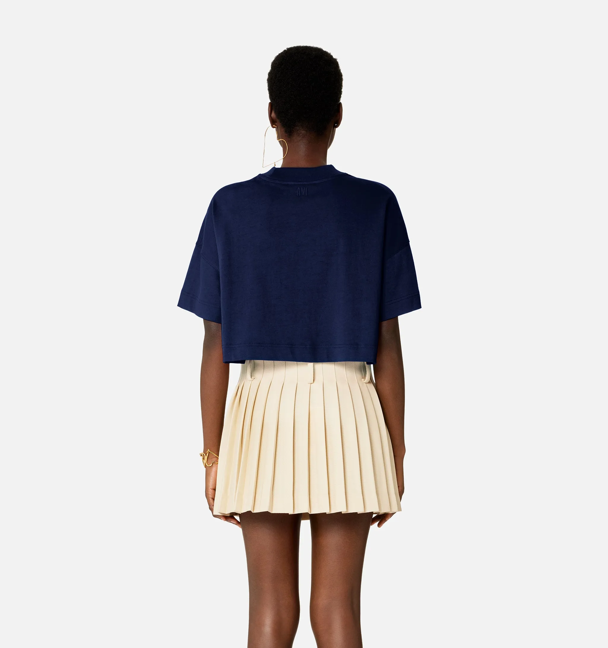 T-shirt Cropped Coeur Sacré sold by Ami product image thumbnail 4