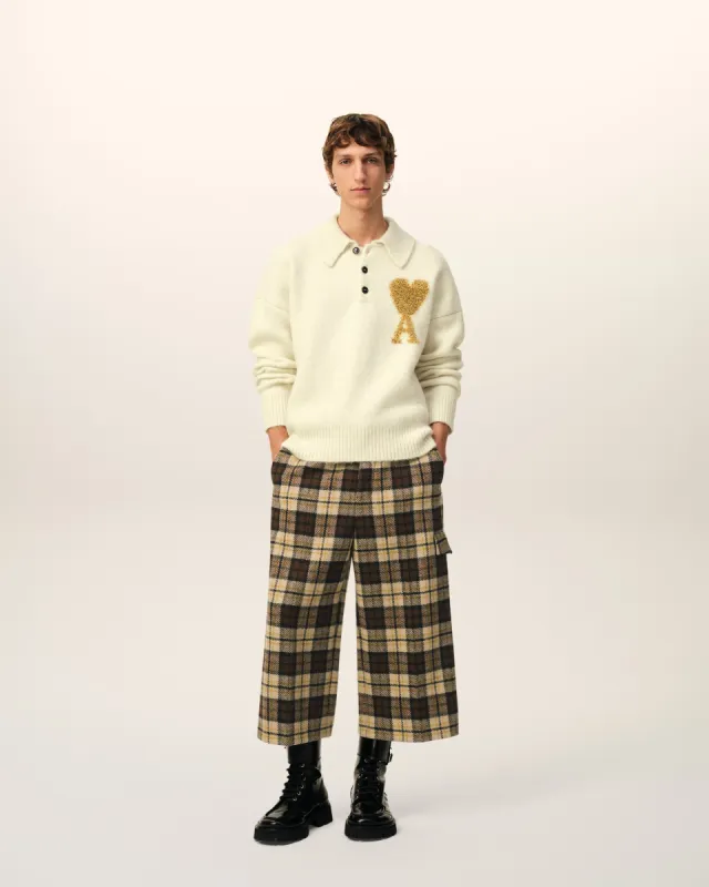 Polo Ami de Coeur Ecru sold by Ami