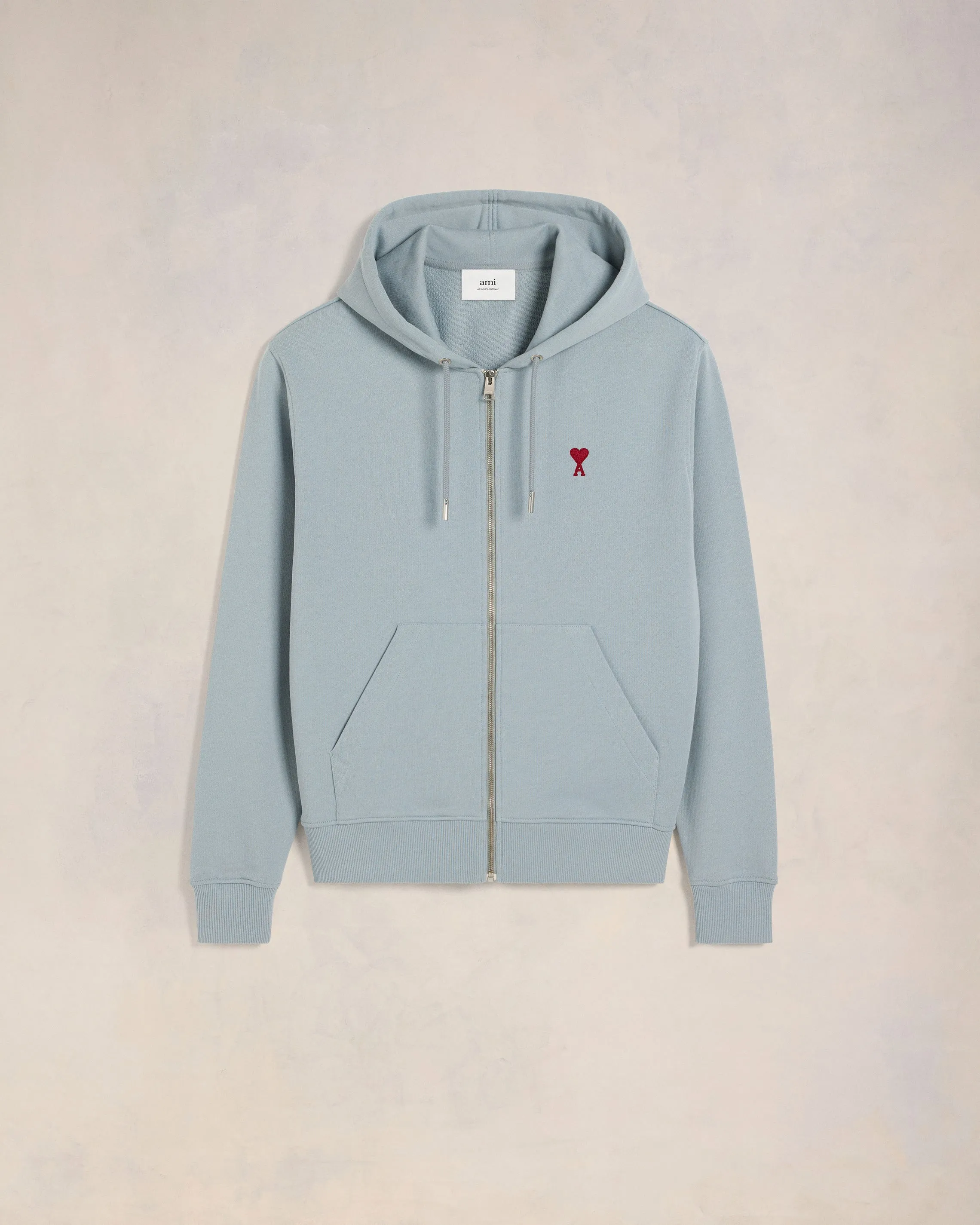 Hoodie Zippé Ami de Coeur Rouge sold by Ami