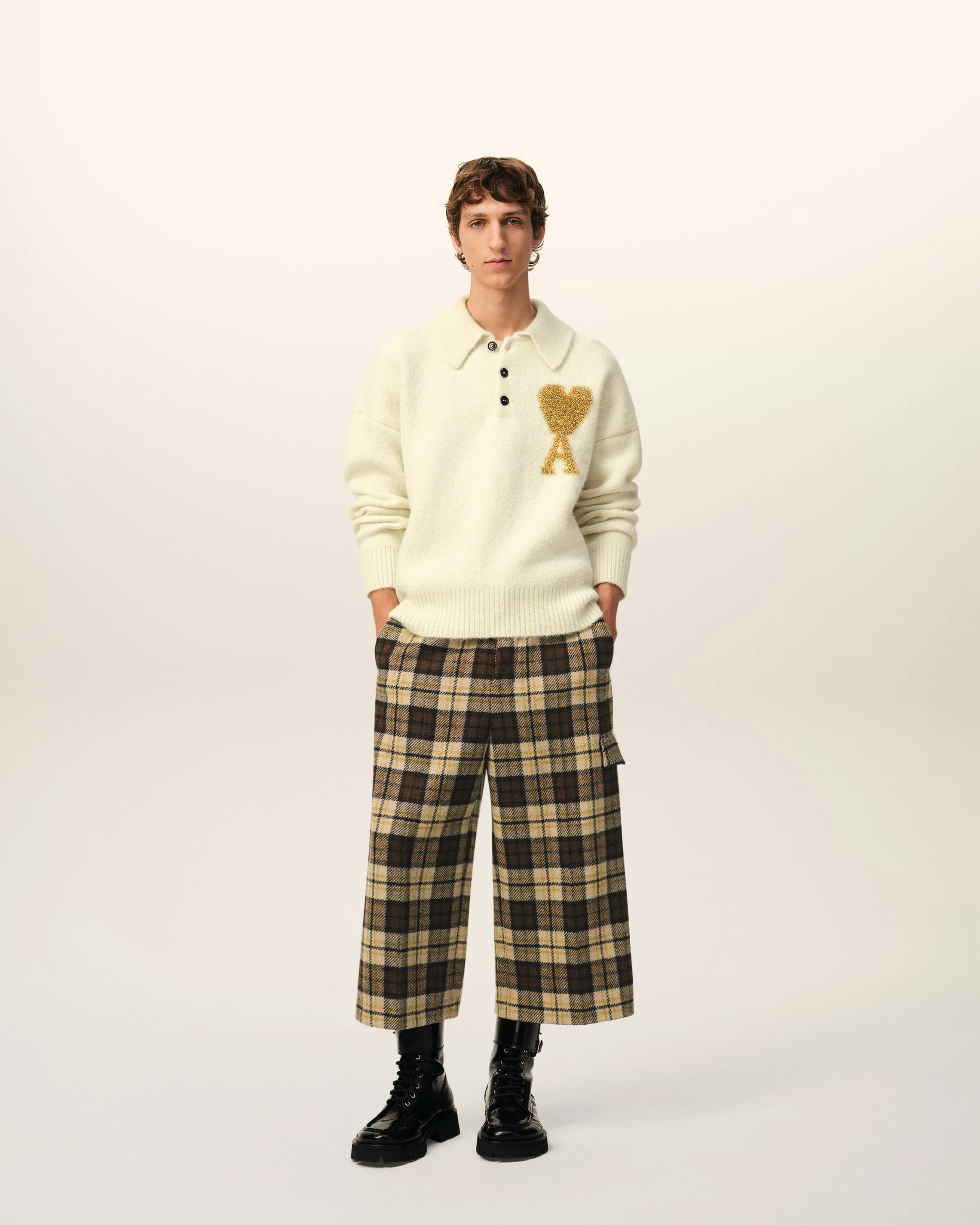 Polo Ami de Coeur Ecru sold by Ami product image thumbnail 3