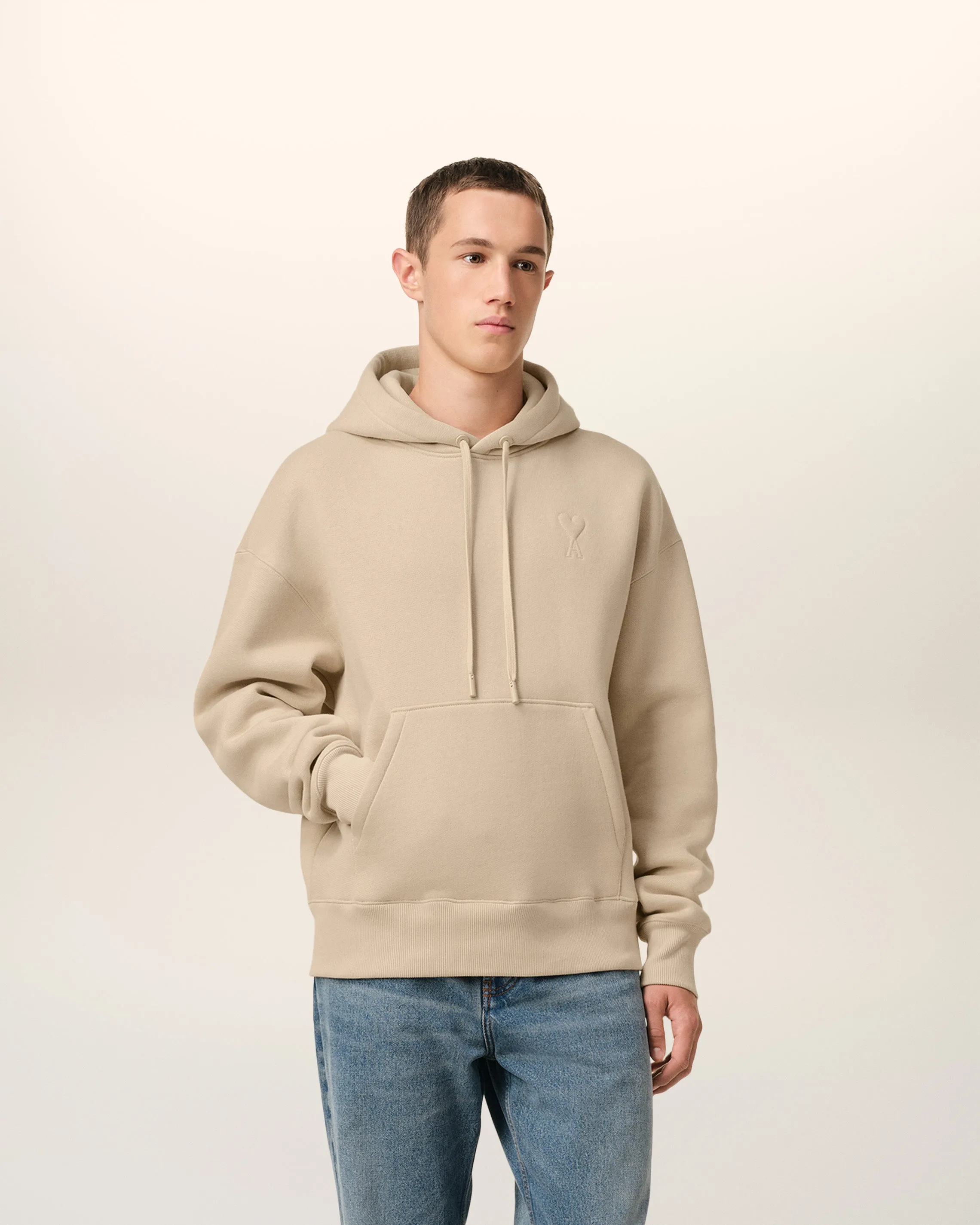 Hoodie Beige Ami de Coeur En Coton sold by Ami
