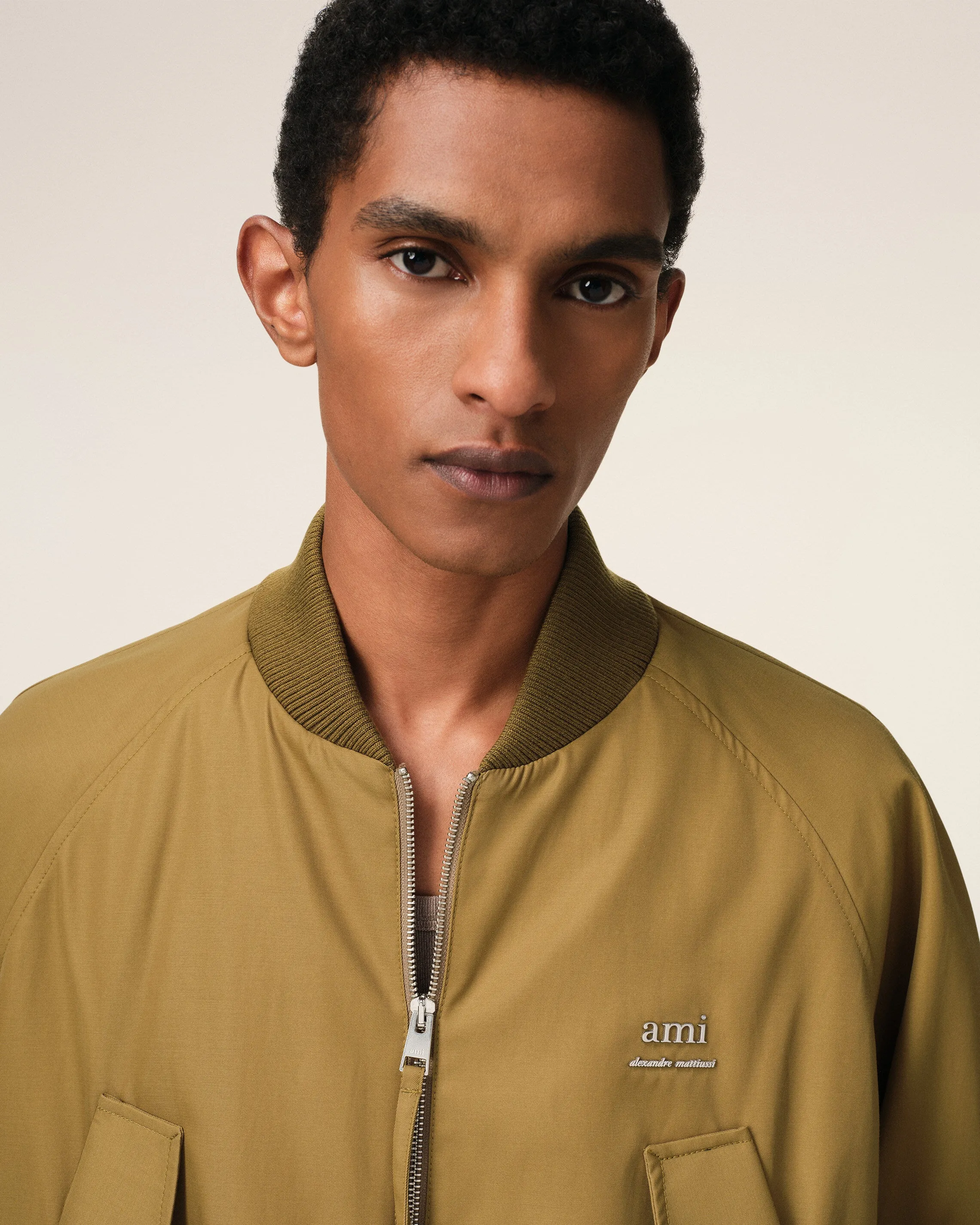Bomber Moutarde En Sergé sold by Ami product image thumbnail 4