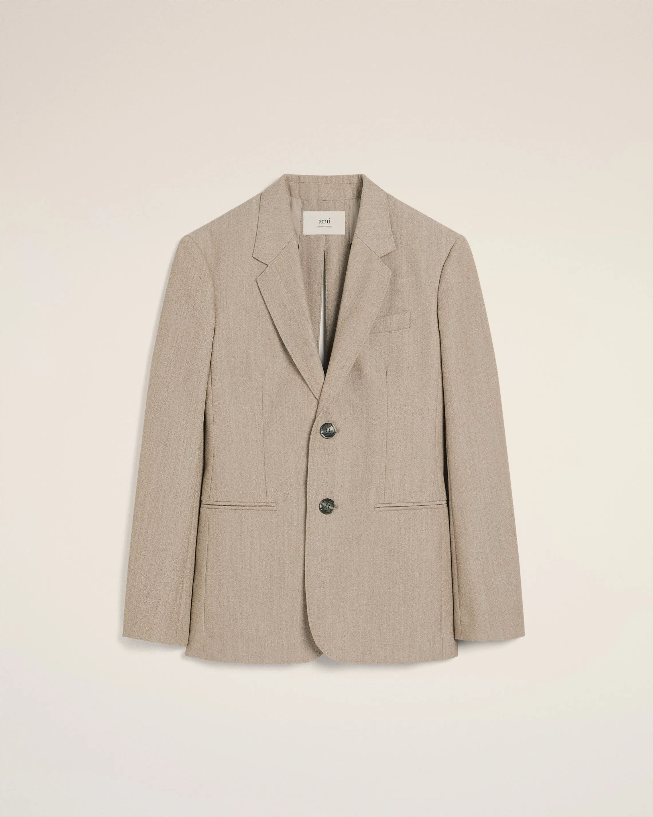 Veste Beige Fente Dos En Laine sold by Ami product image thumbnail 2