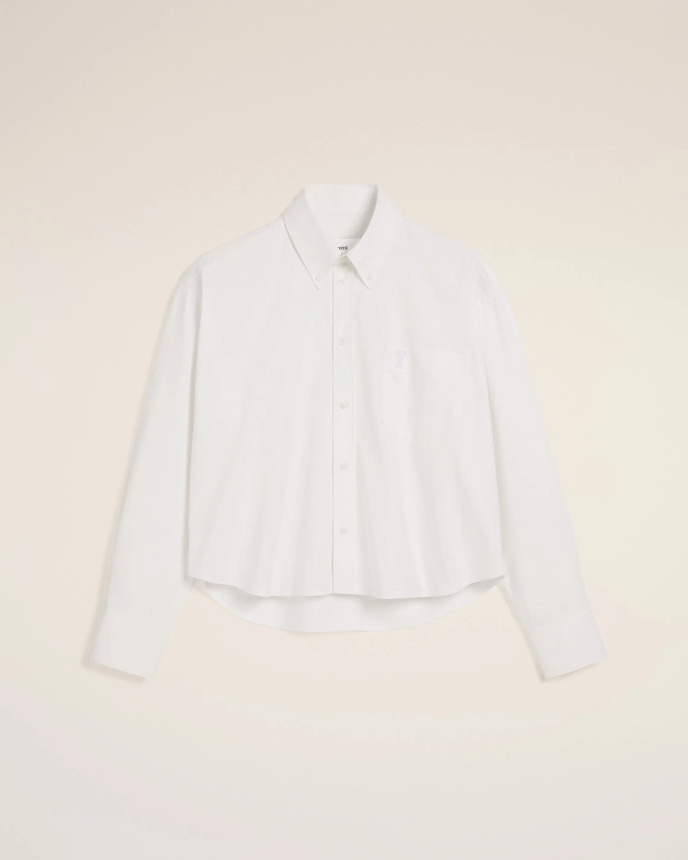 Chemise Blanche Cropped Oversize En Coton sold by Ami product image thumbnail 2