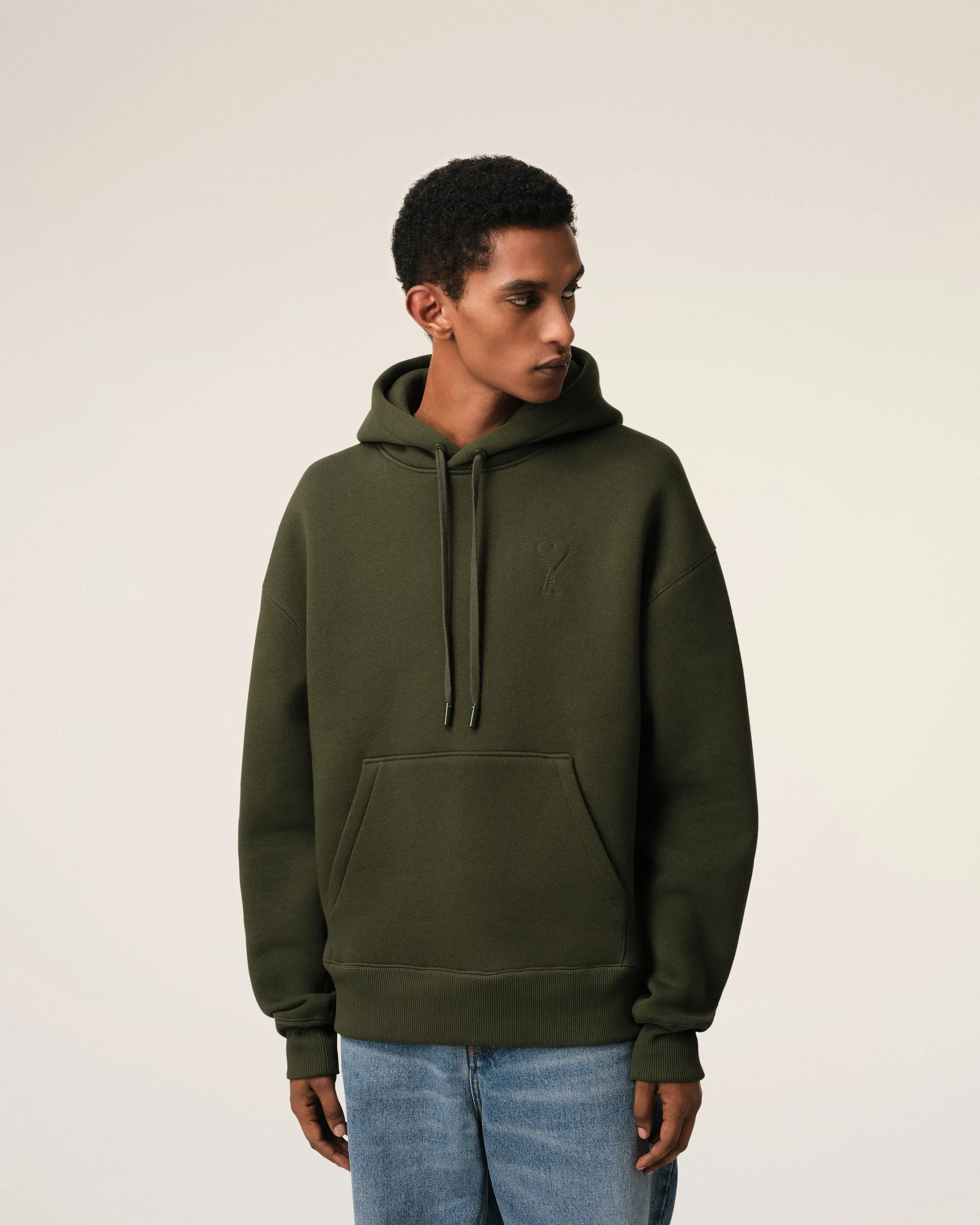 Hoodie Vert Ami de Coeur En Coton sold by Ami product image thumbnail 3