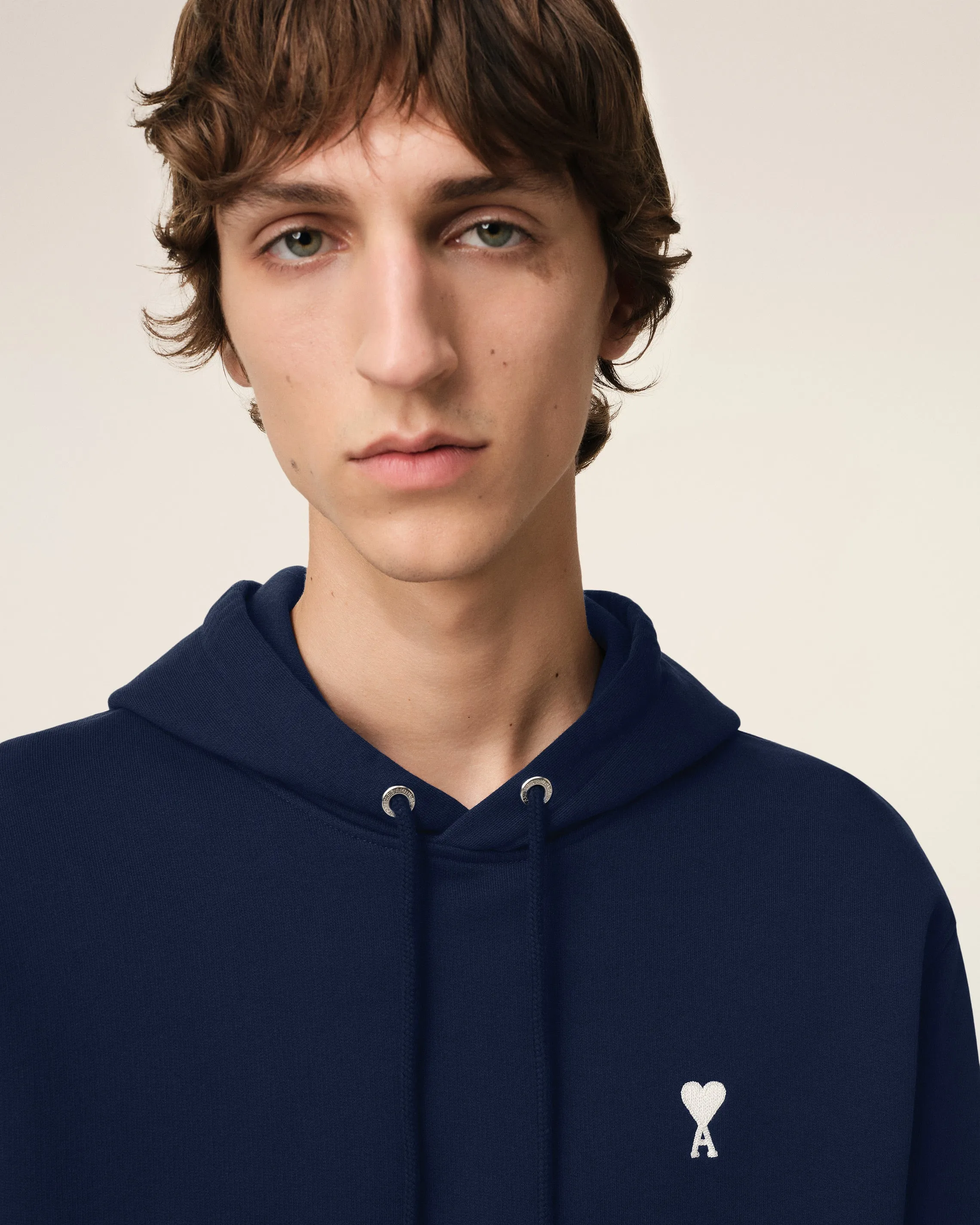 Hoodie Bleu Marine Ami de Coeur En Coton sold by Ami product image thumbnail 4