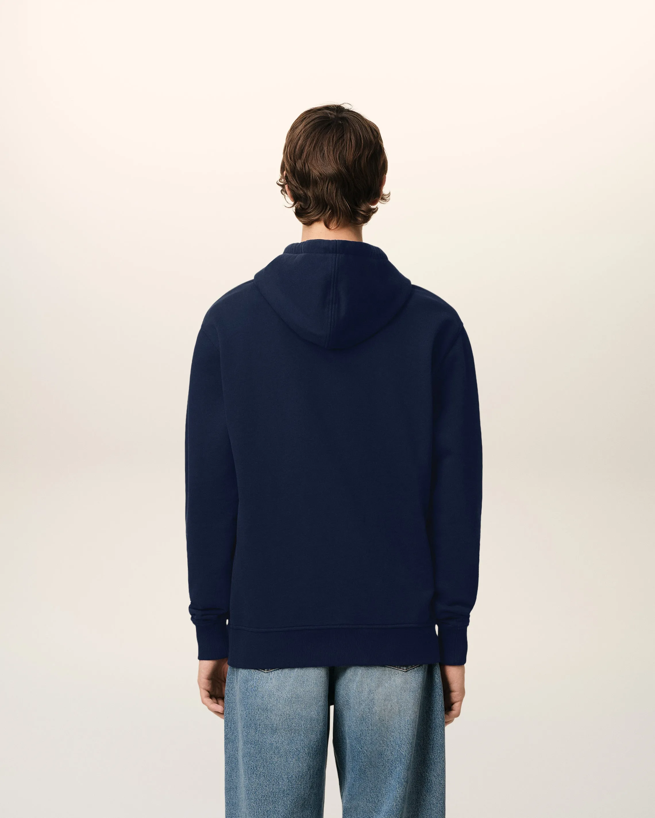 Hoodie Bleu Marine Ami de Coeur En Coton sold by Ami product image thumbnail 5