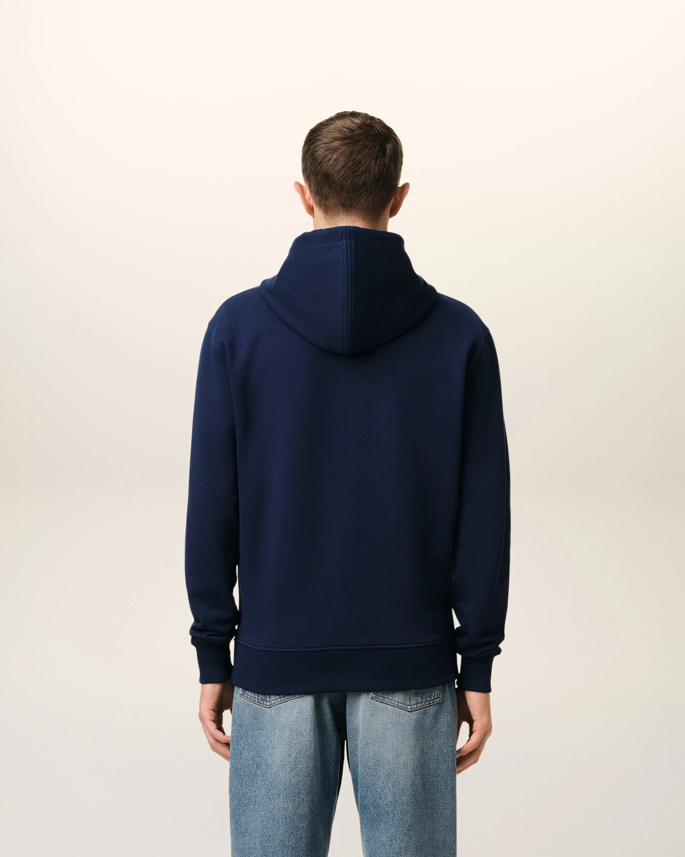 Hoodie Bleu Marine Ami de Coeur En Coton sold by Ami product image thumbnail 5