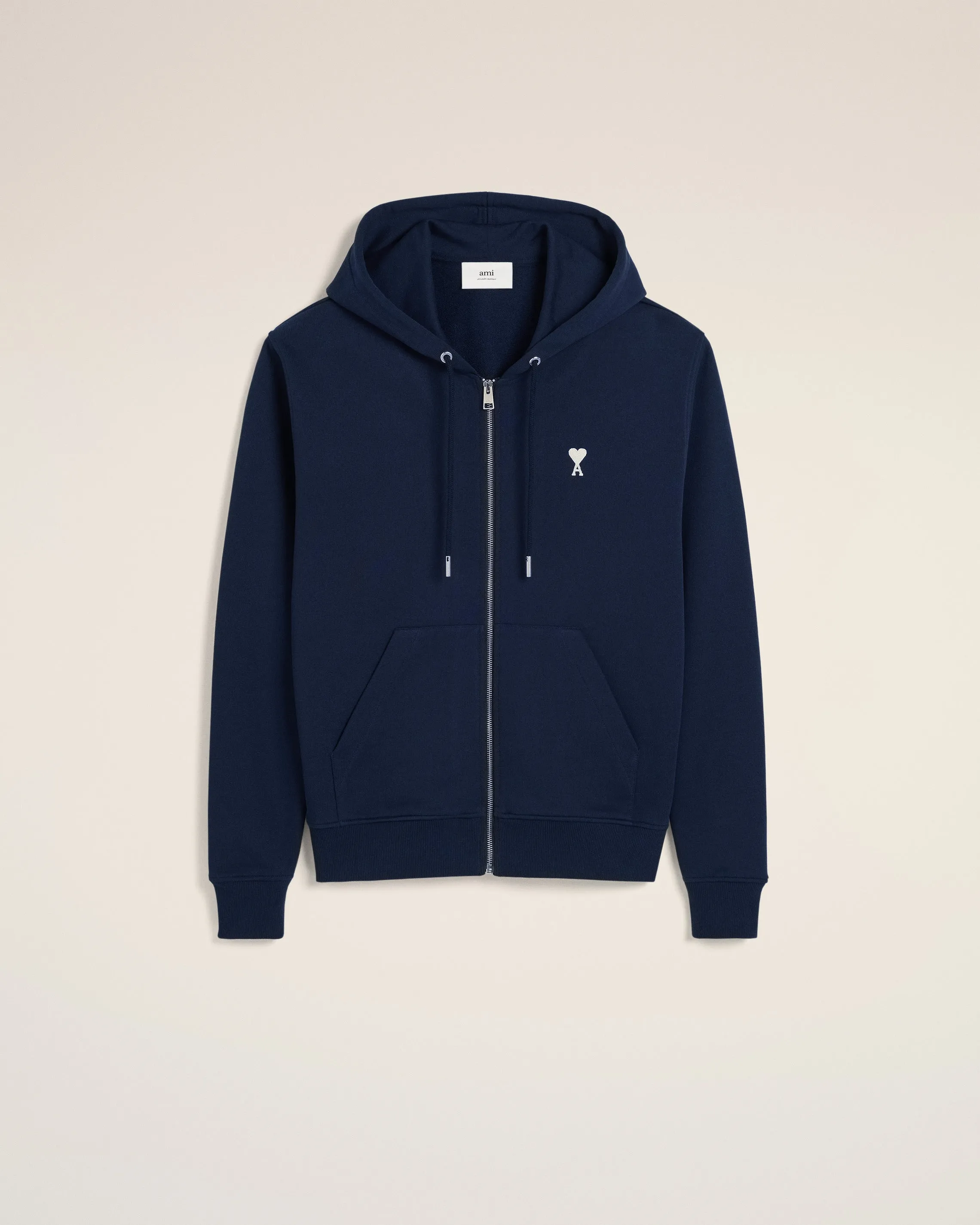 Hoodie Bleu Marine Ami de Coeur En Coton sold by Ami product image thumbnail 2
