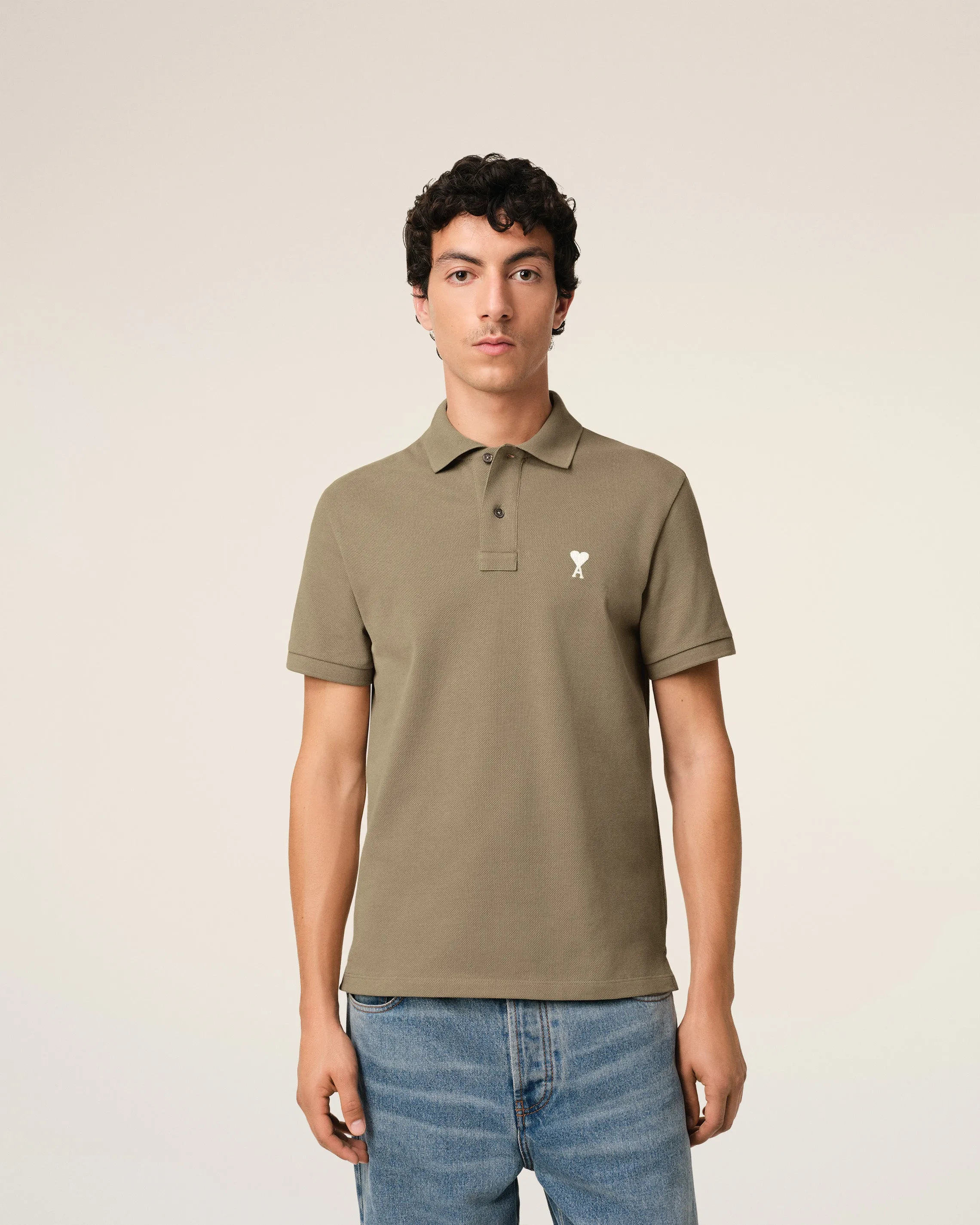 Polo Vert Ami de Coeur En Coton sold by Ami product image thumbnail 3