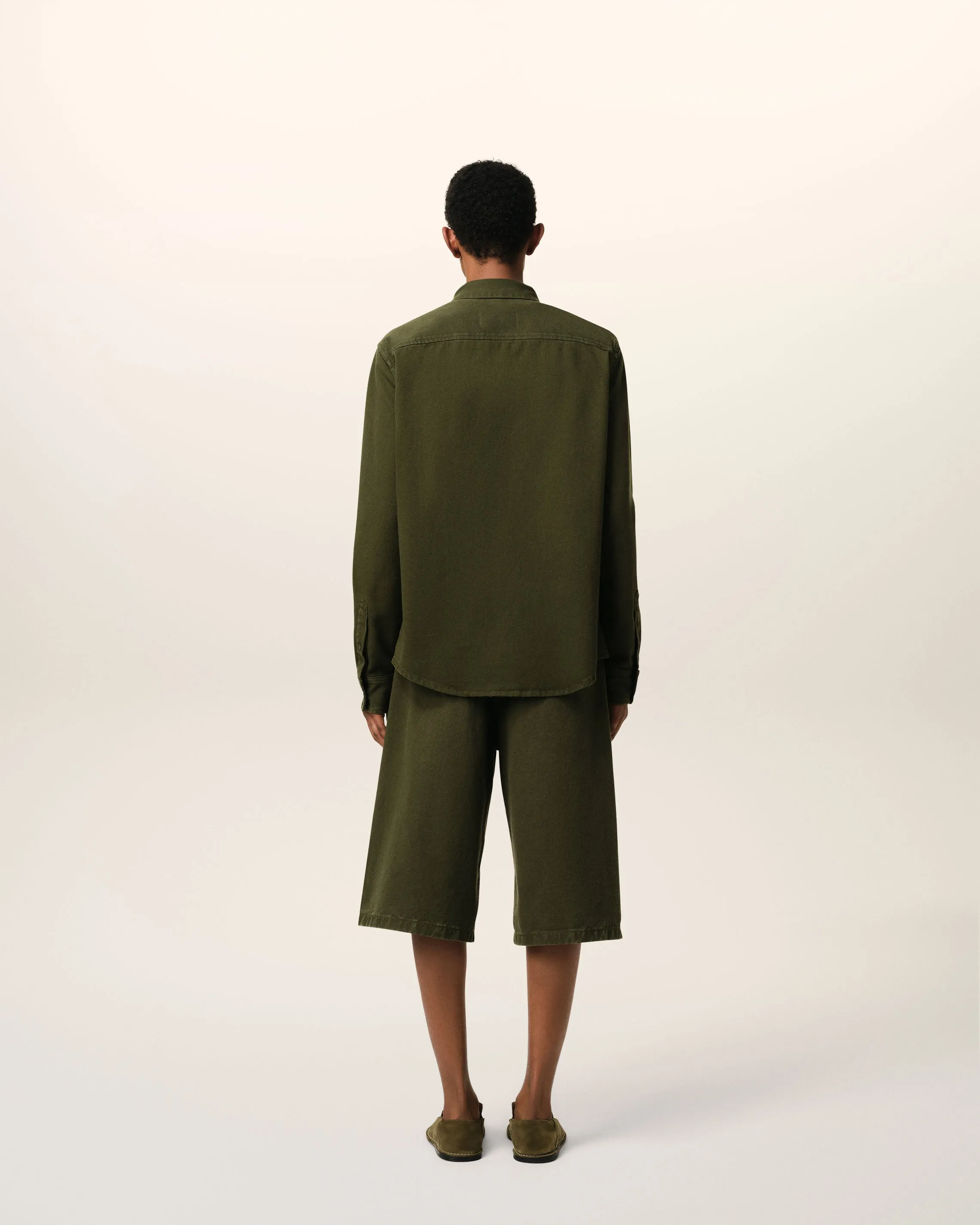 Chemise Verte Col Boutonné Ami de Coeur En Coton sold by Ami product image thumbnail 5