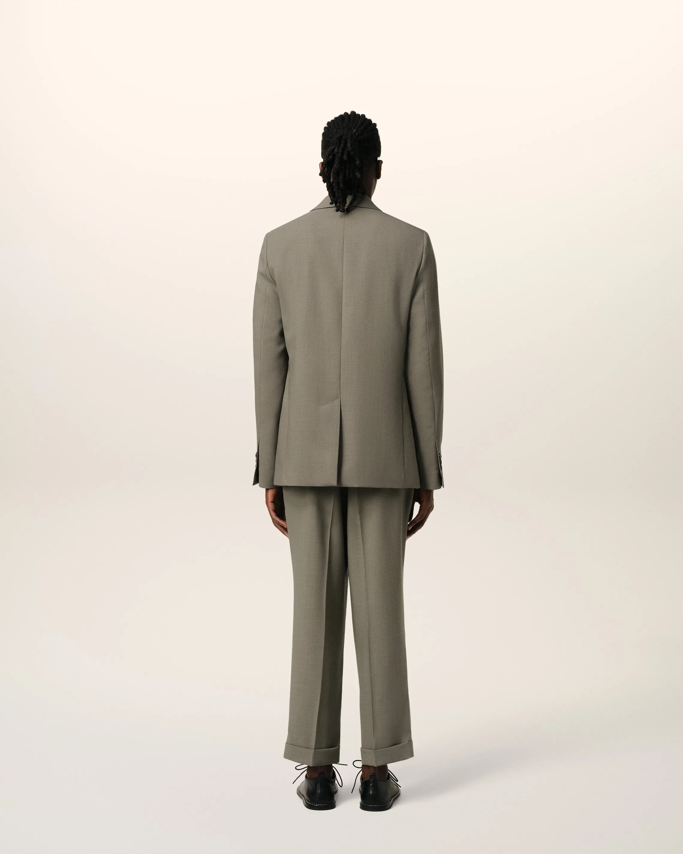 Veste Taupe Deux Boutons En Laine sold by Ami product image thumbnail 5