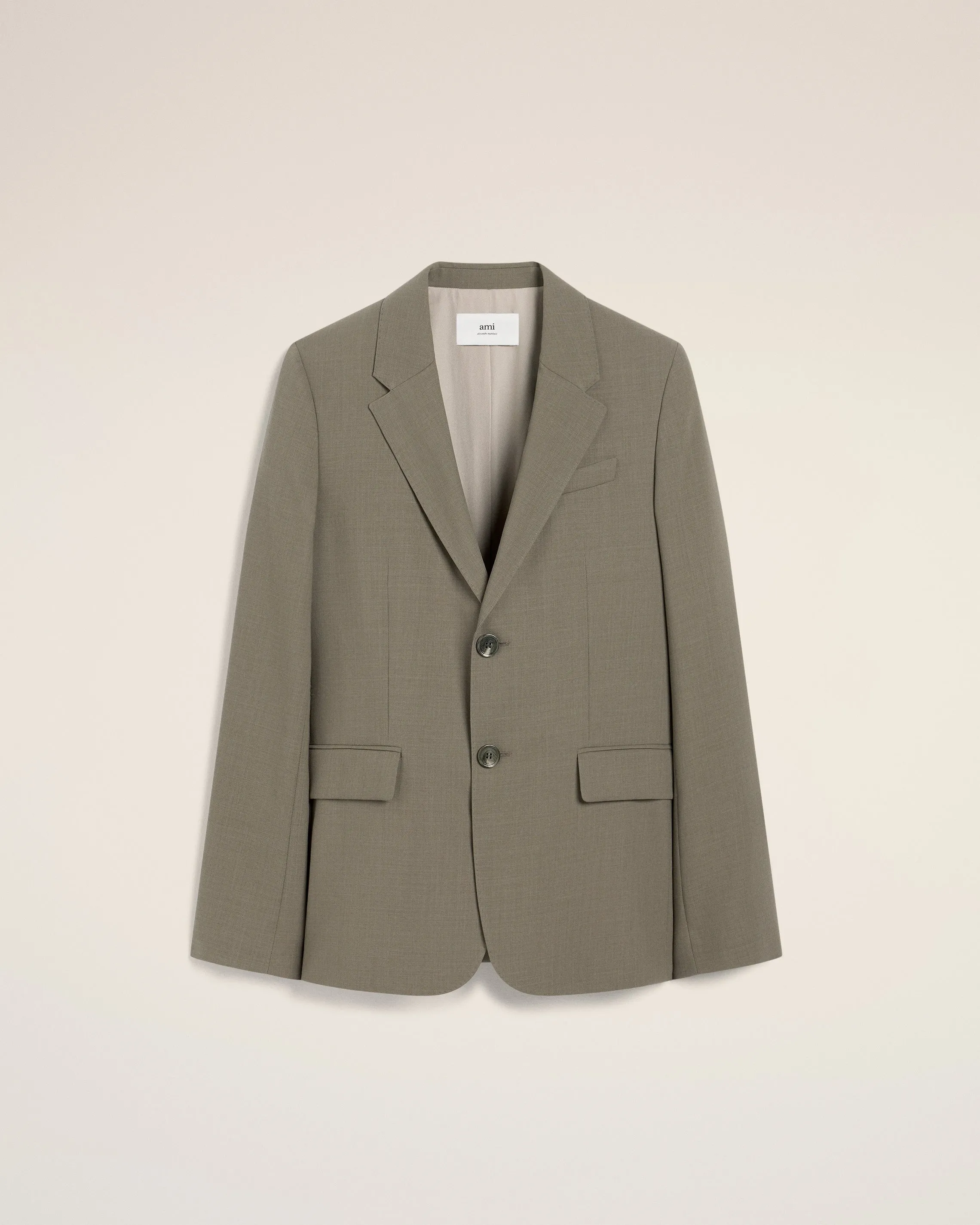 Veste Taupe Deux Boutons En Laine sold by Ami product image thumbnail 2