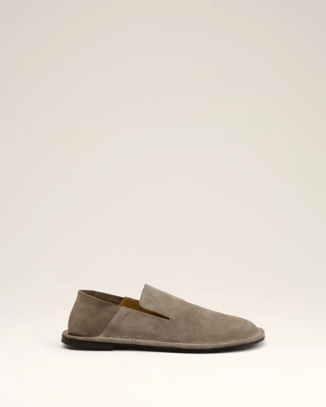 Slippers Midi Beiges En Cuir sold by Ami