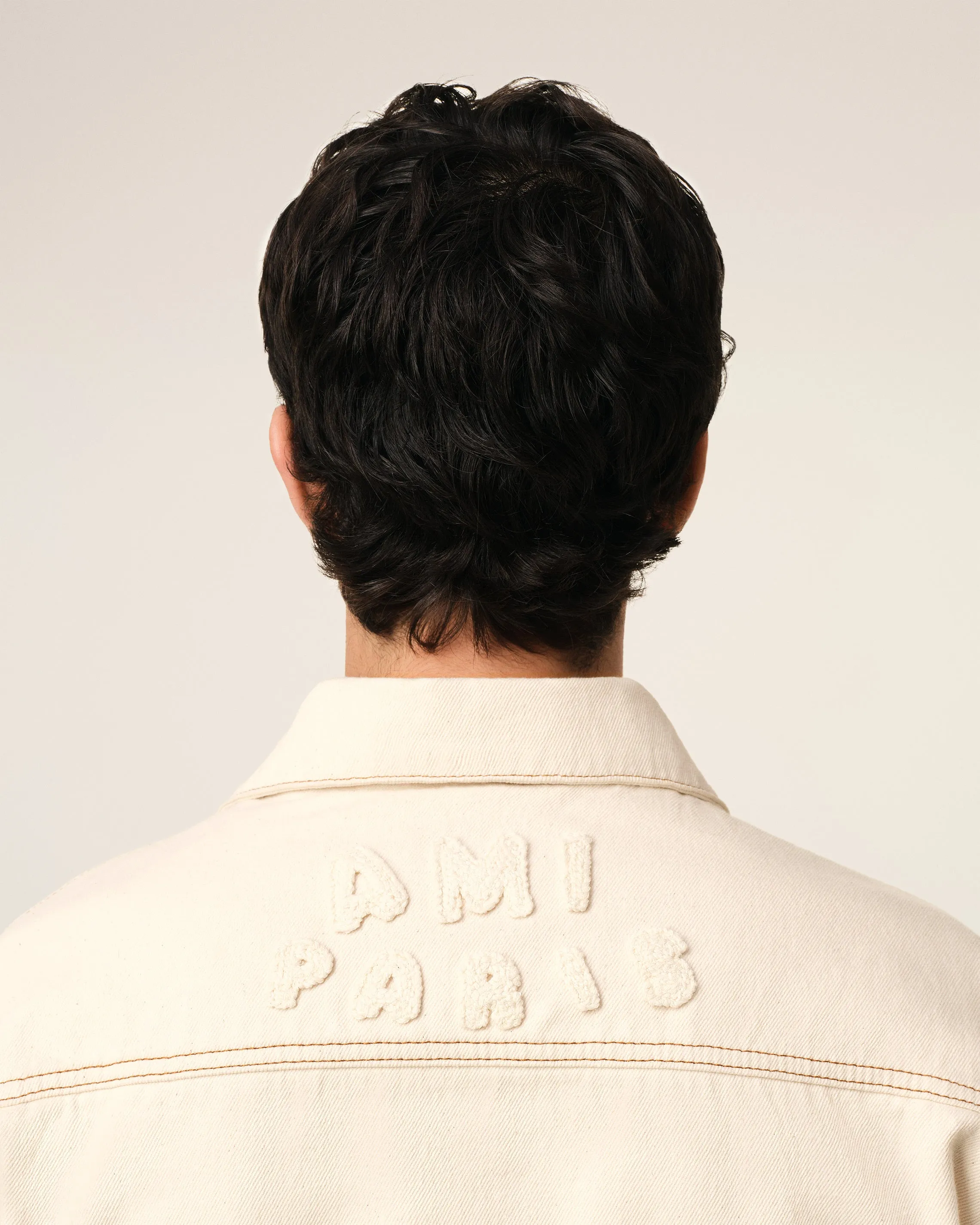 Veste Beige Trucker Ami Paris En Coton sold by Ami product image thumbnail 4