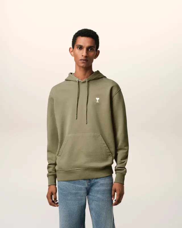 Hoodie Vert Ami de Coeur En Coton sold by Ami