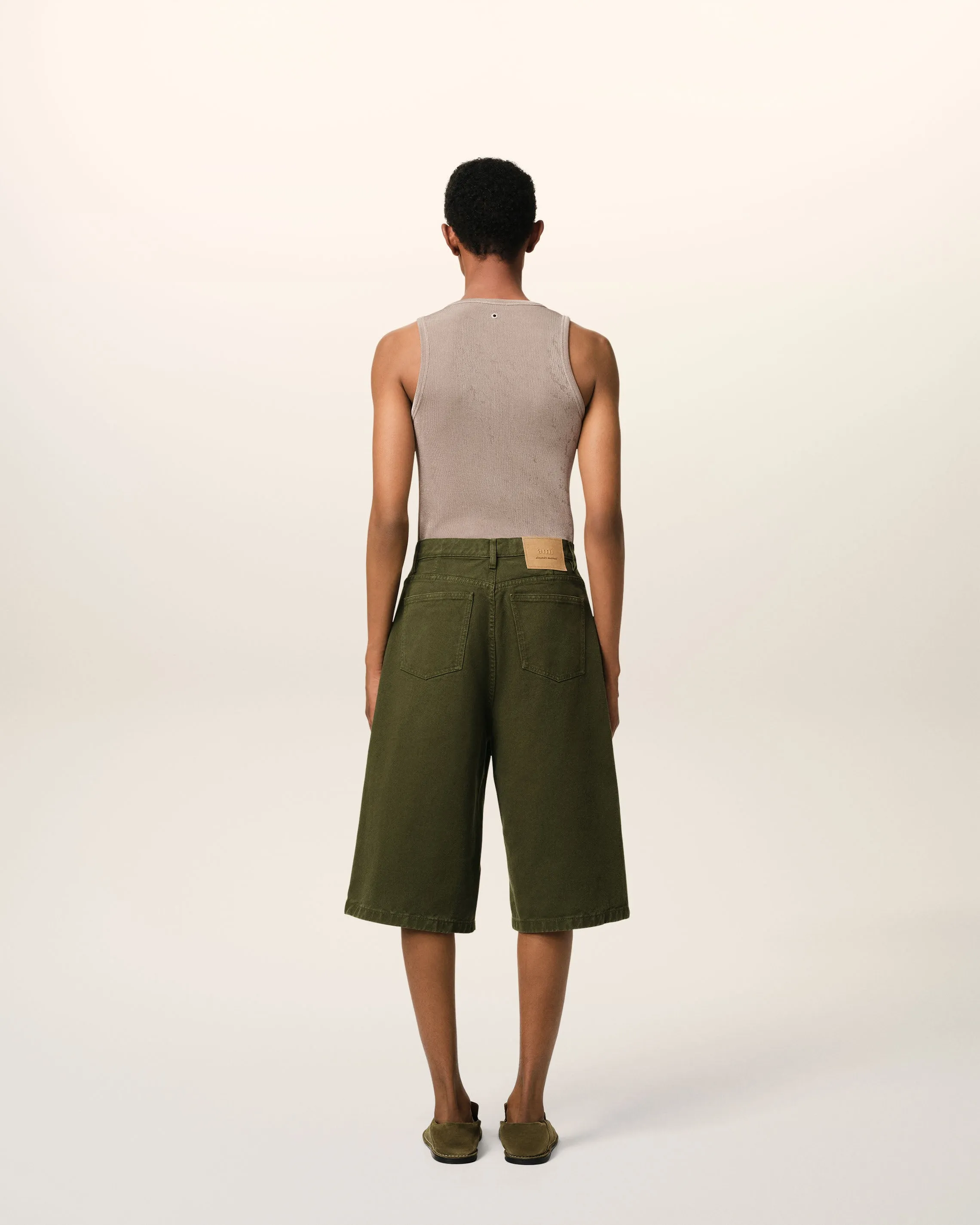 Bermuda Vert Coupe Large En Coton sold by Ami product image thumbnail 4