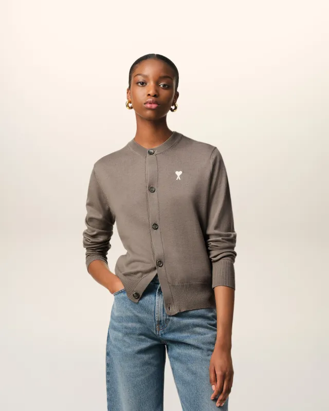 Cardigan Beige Ami de Coeur En Laine sold by Ami