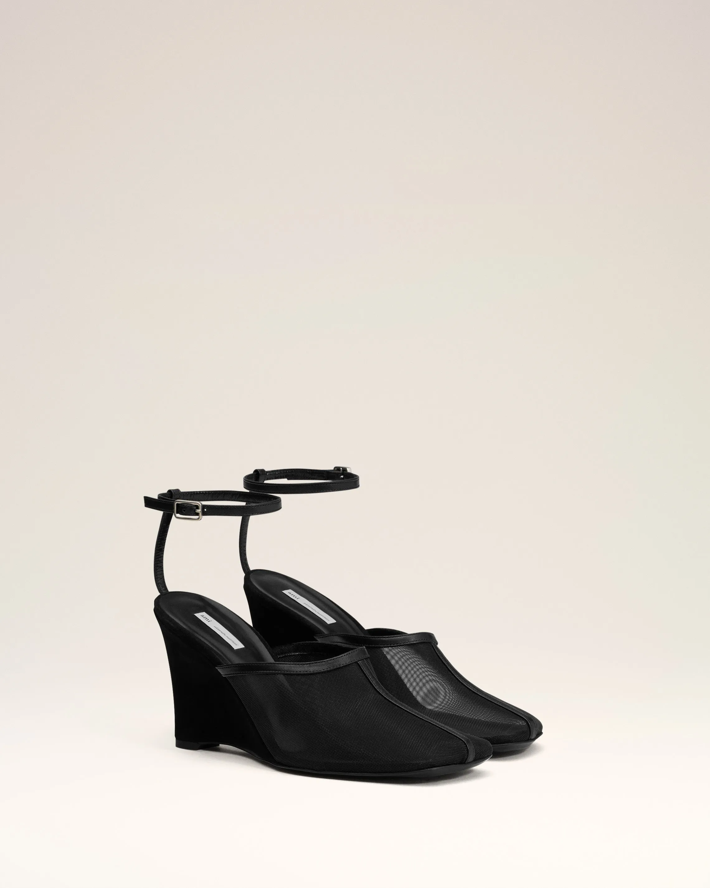 Mules Noires Compensées sold by Ami product image thumbnail 3