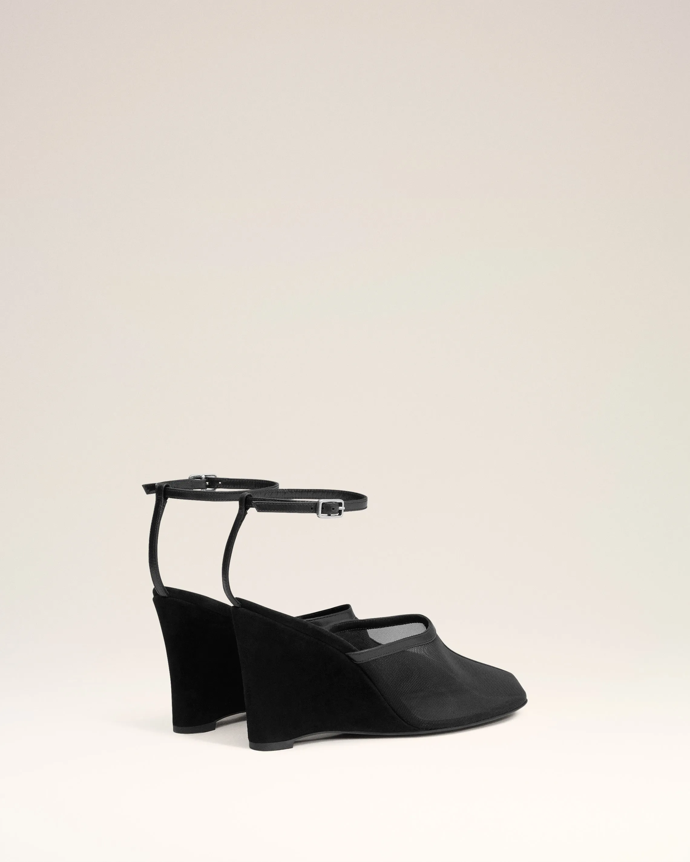 Mules Noires Compensées sold by Ami product image thumbnail 4