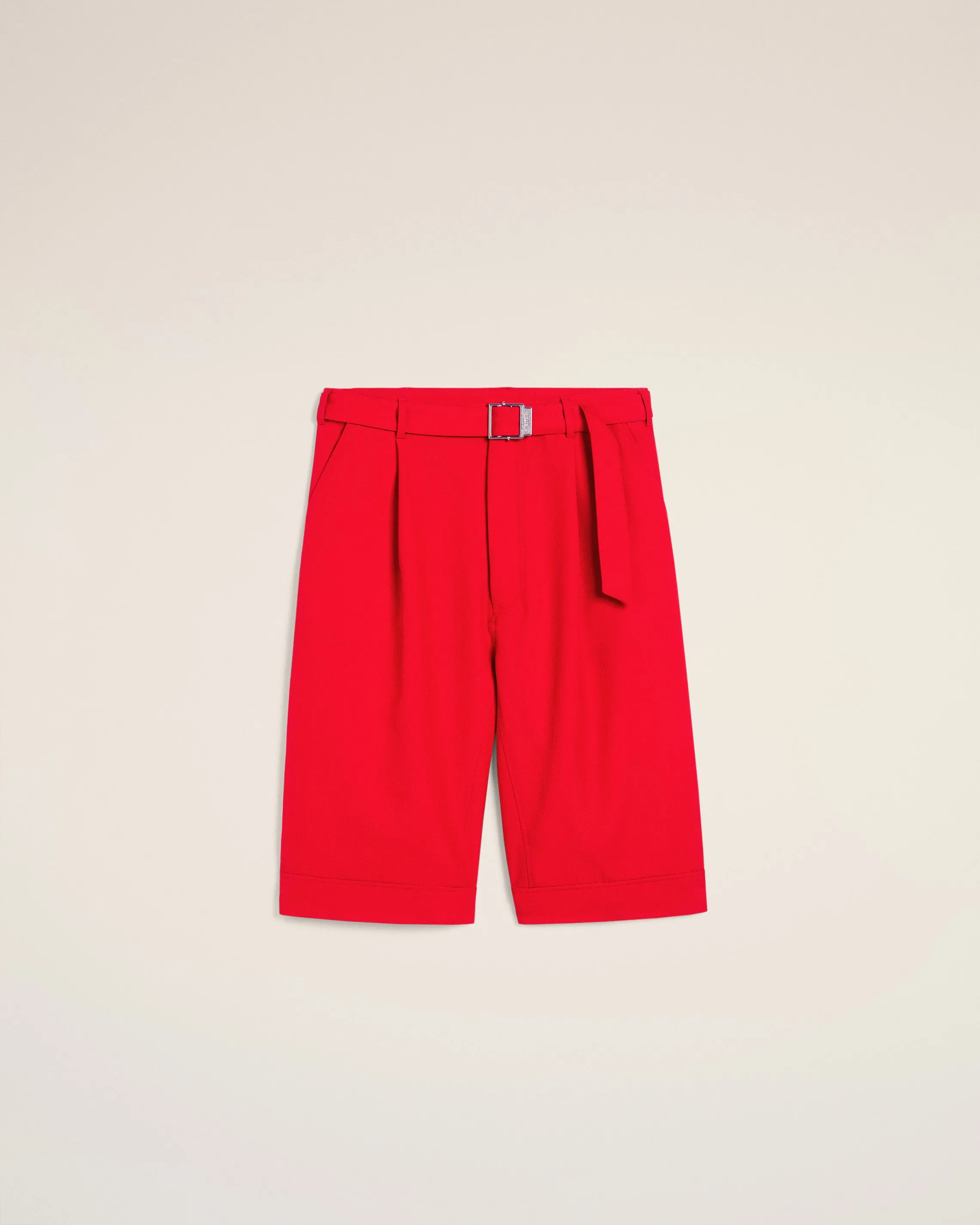 Bermuda Rouge Cargo En Laine sold by Ami product image thumbnail 2